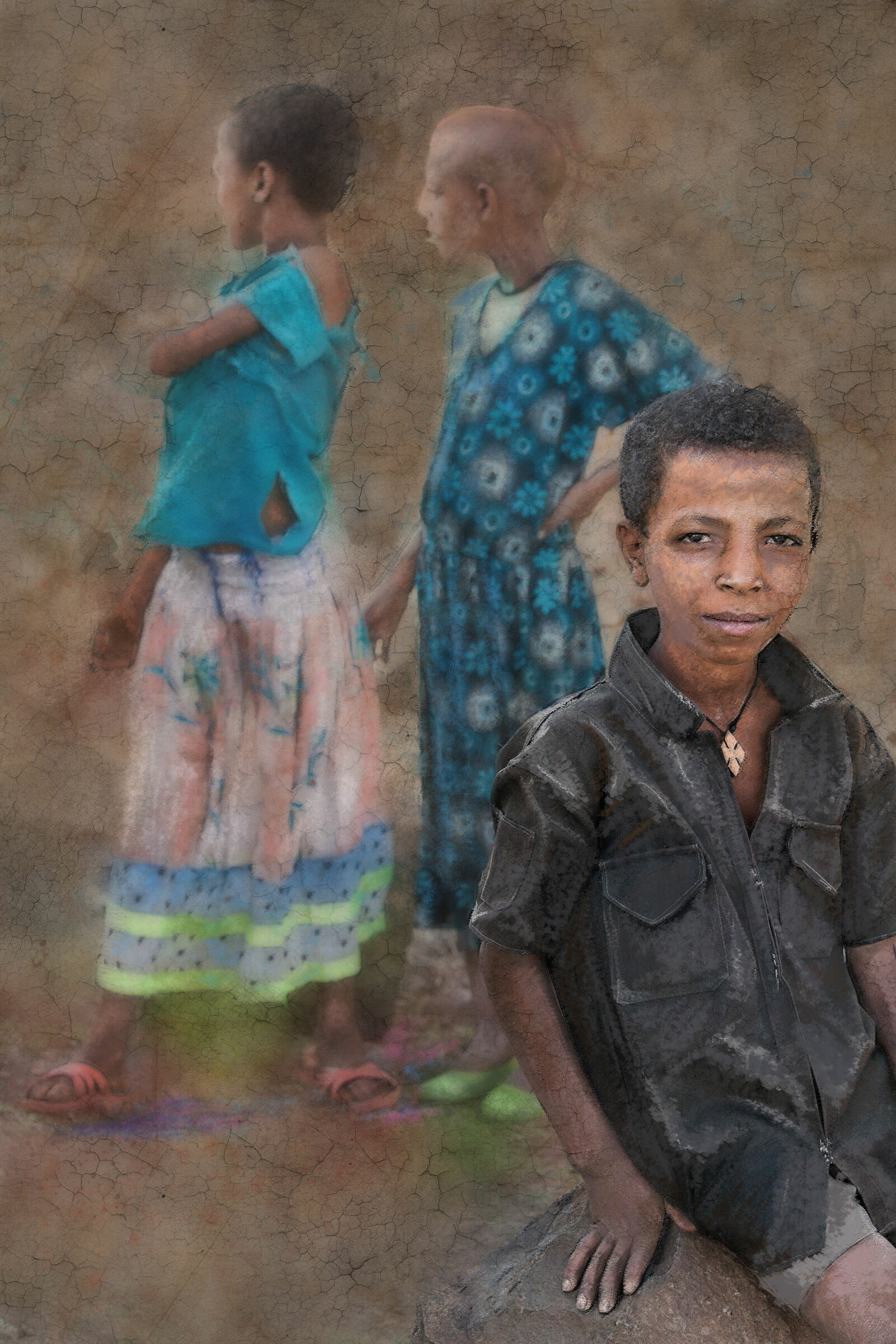 reportage etiopia fotopittura