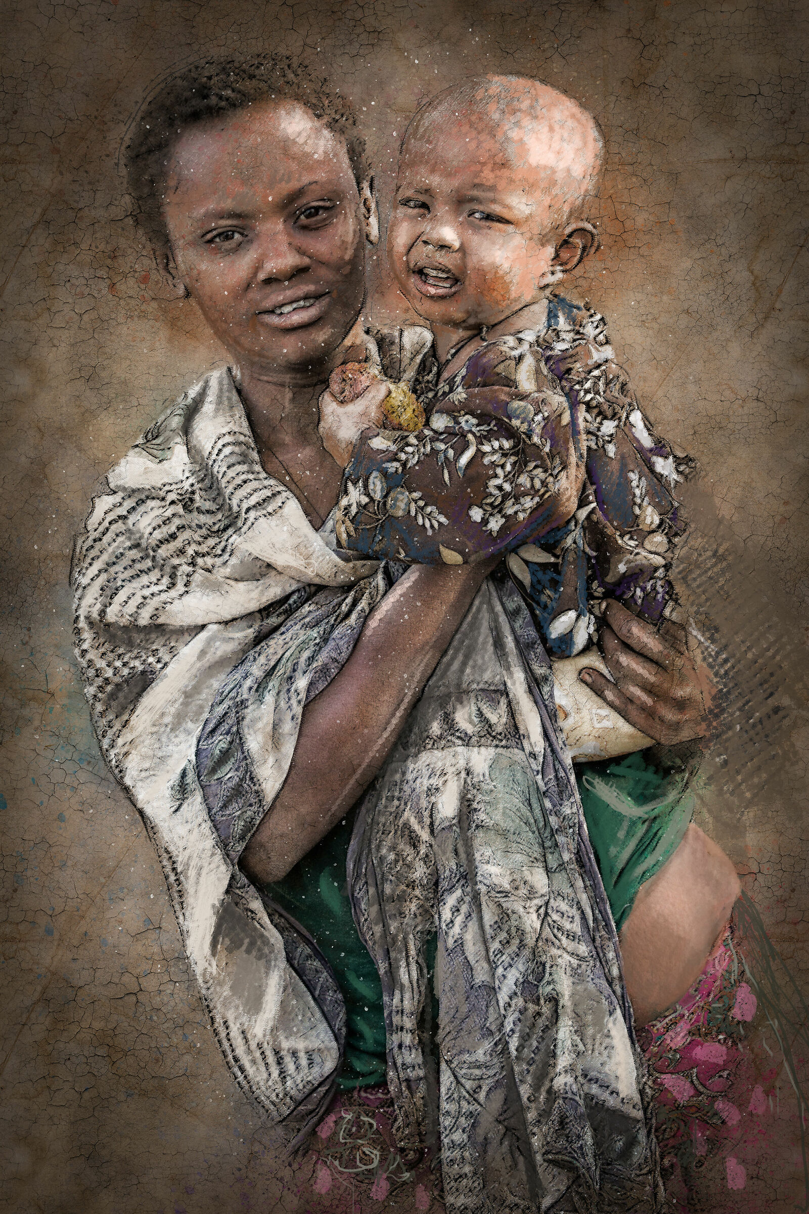 reportage Etiopia fotopittura