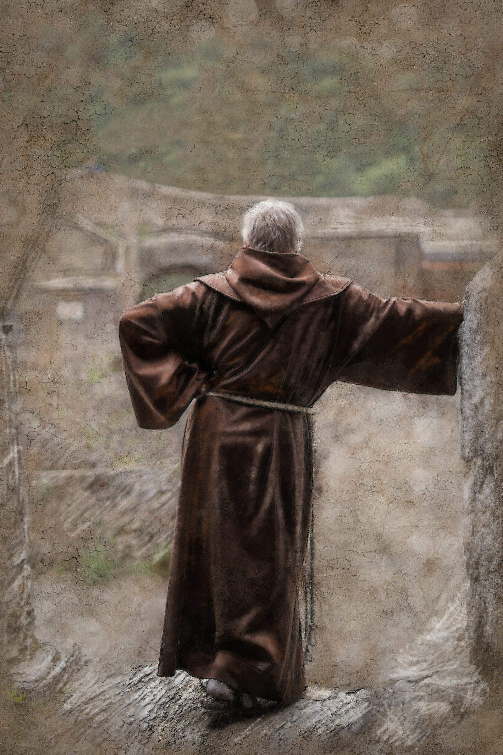 vecchio convento fotopittura