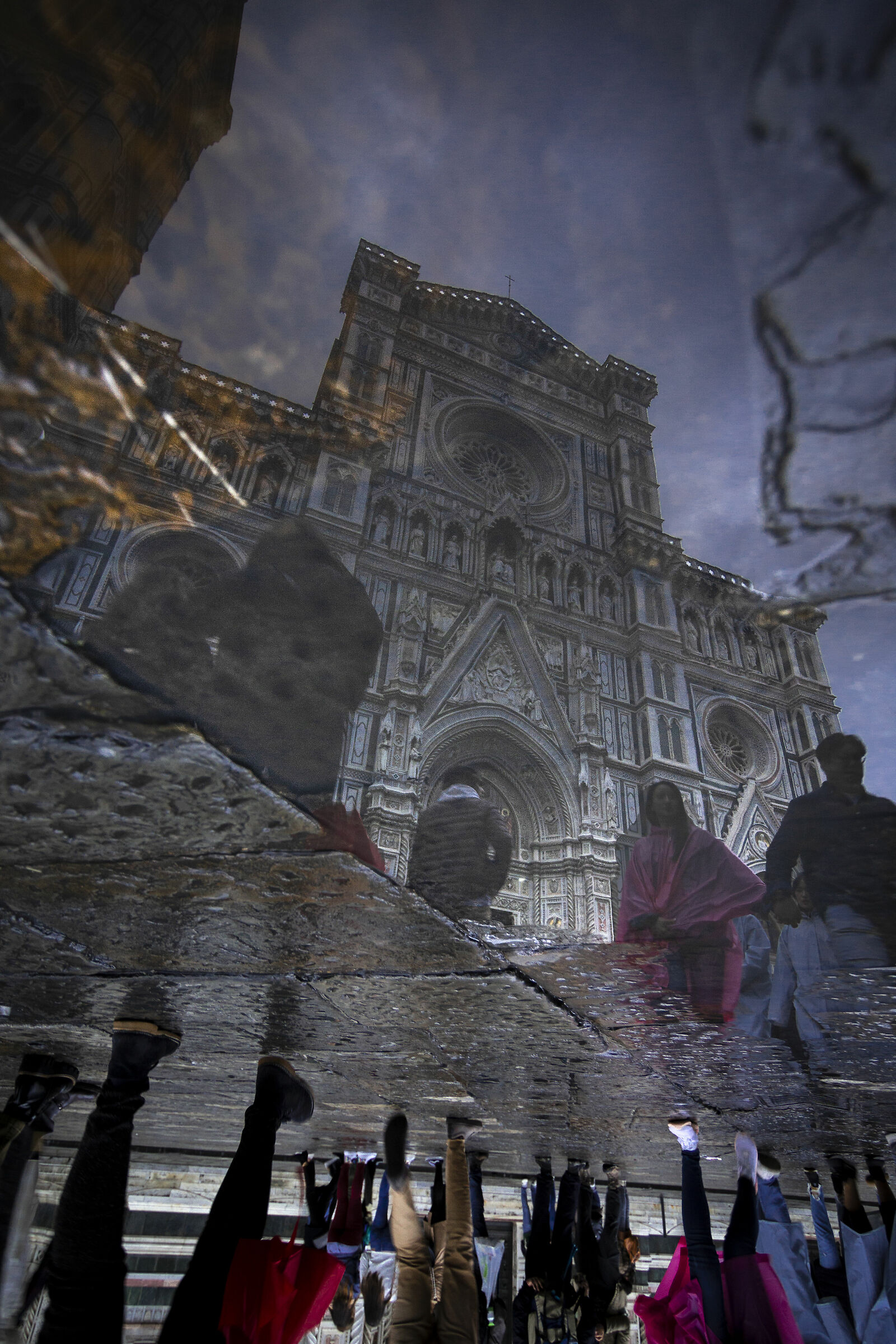 Reflection of the Cathedral of Santa Maria del Fiore
