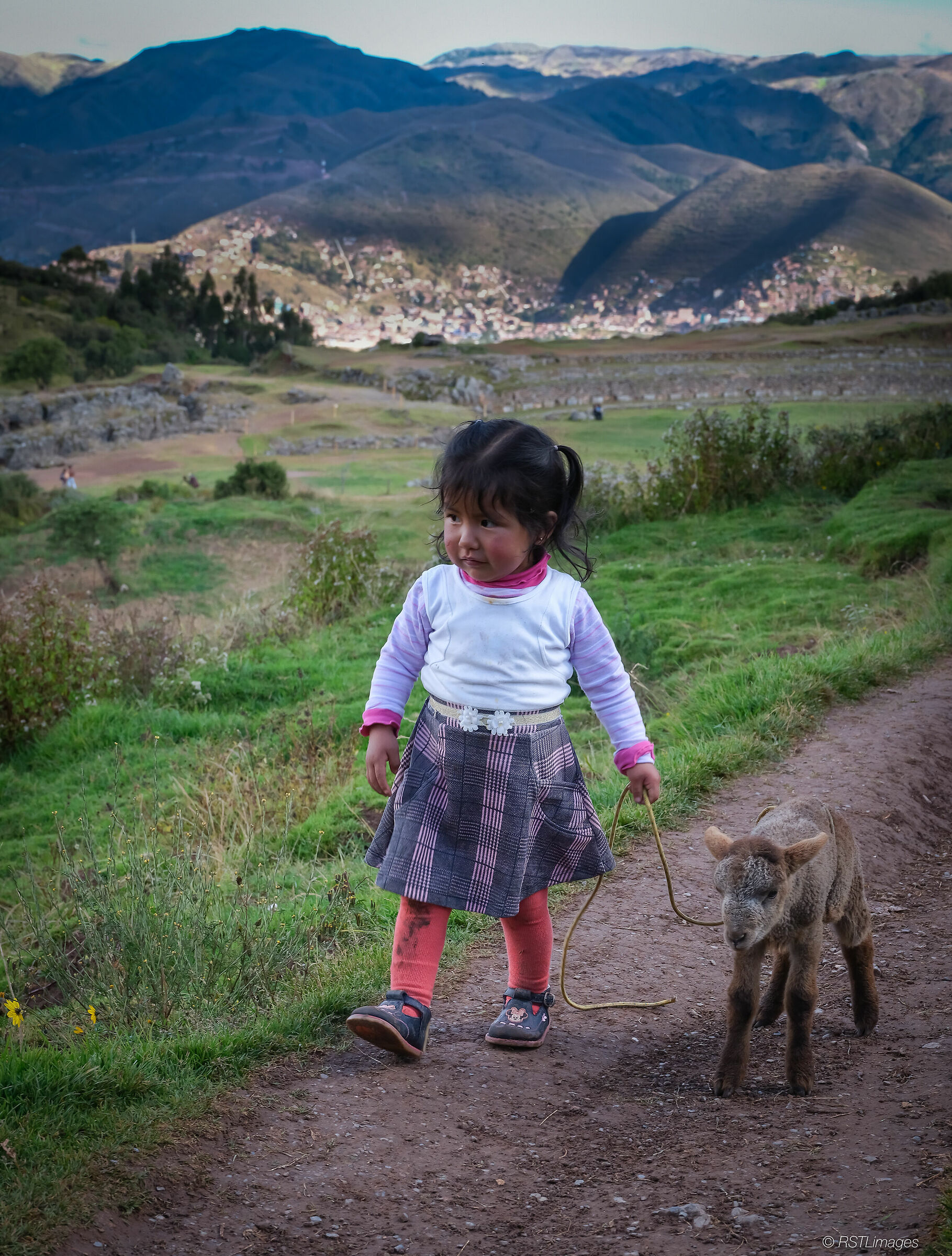 Girl w/ Lamb