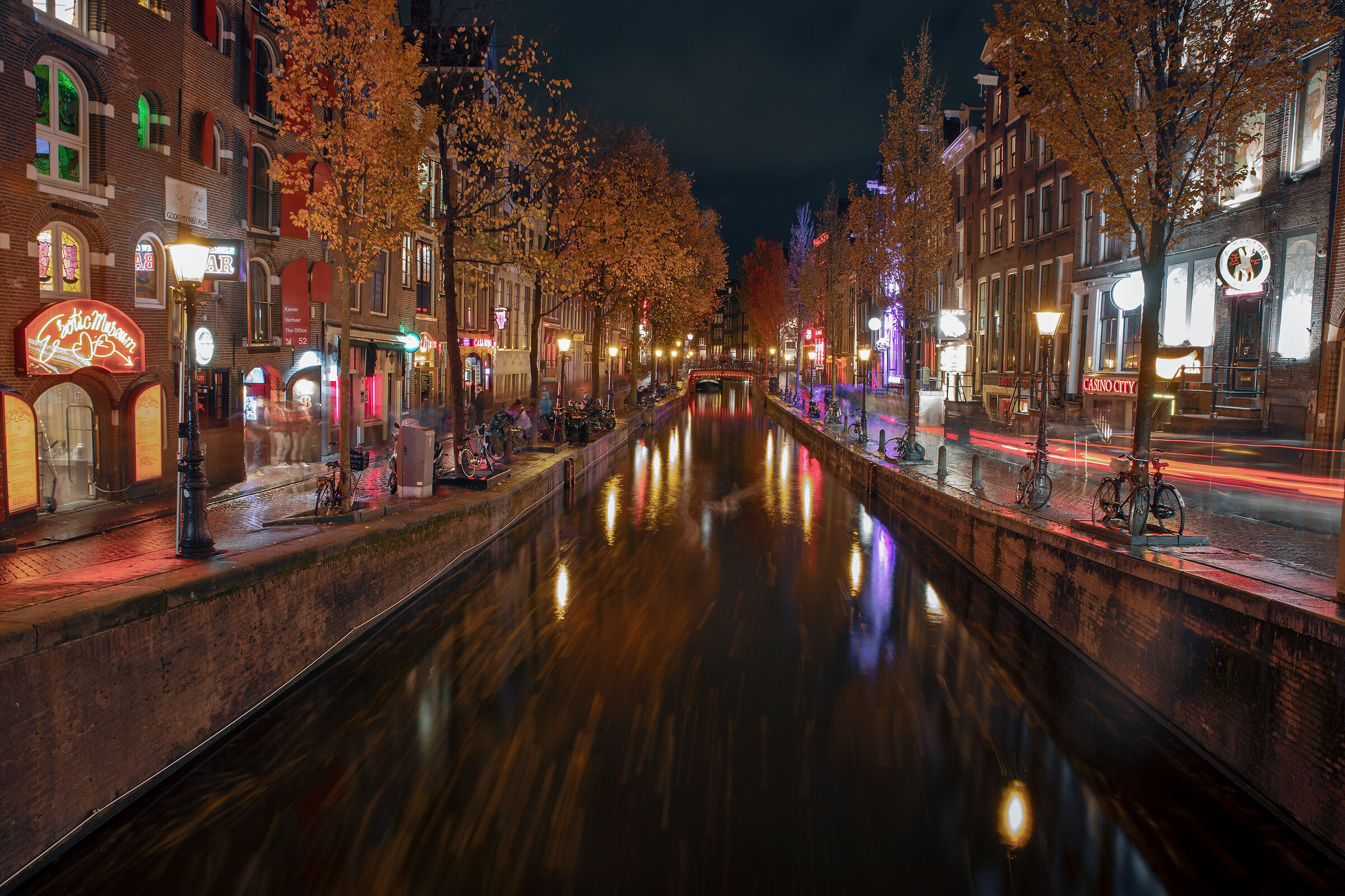 One night in Amsterdam