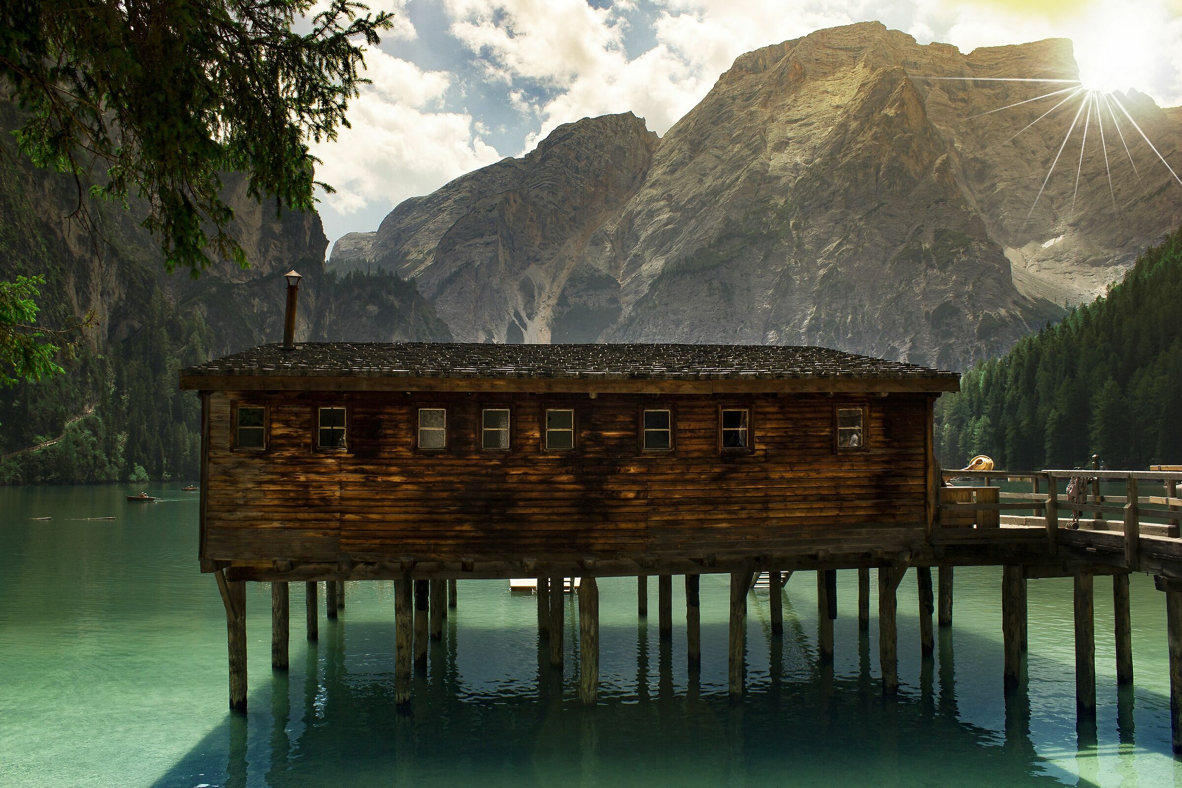 Hut at Lake Braies