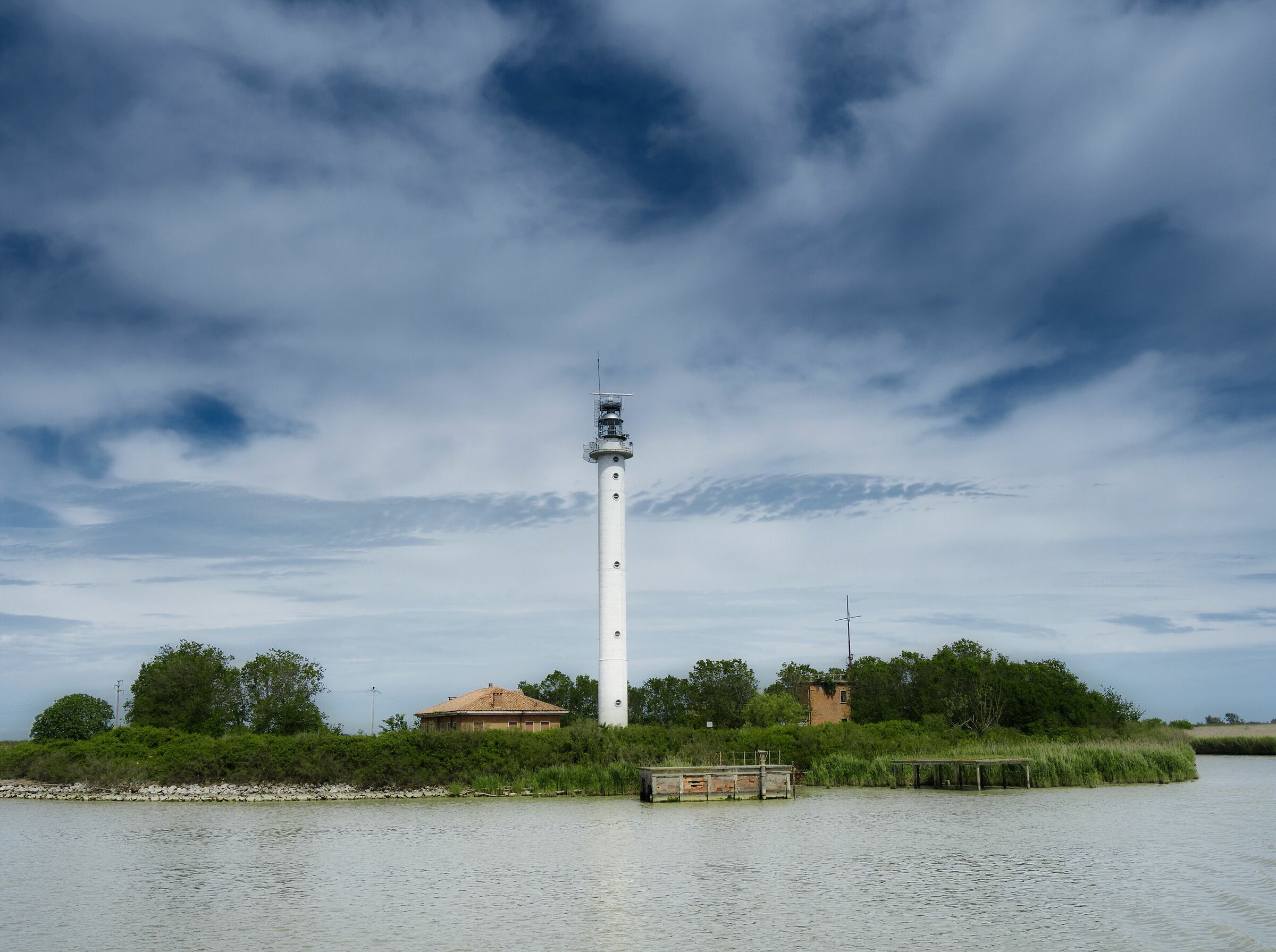 Eugenio Montale and the lighthouse of Punta Maistra Po di Pi...