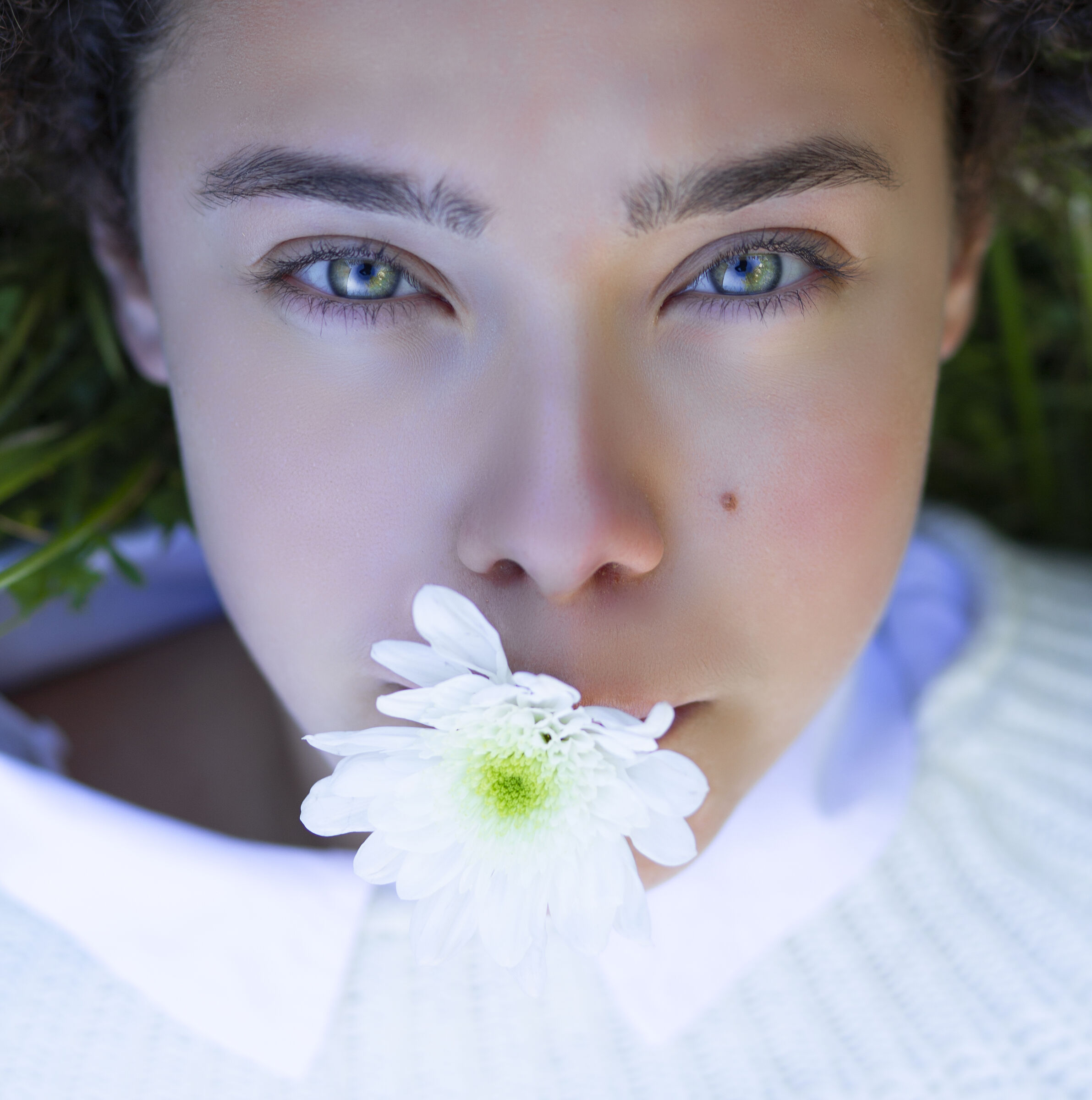 Green eyes