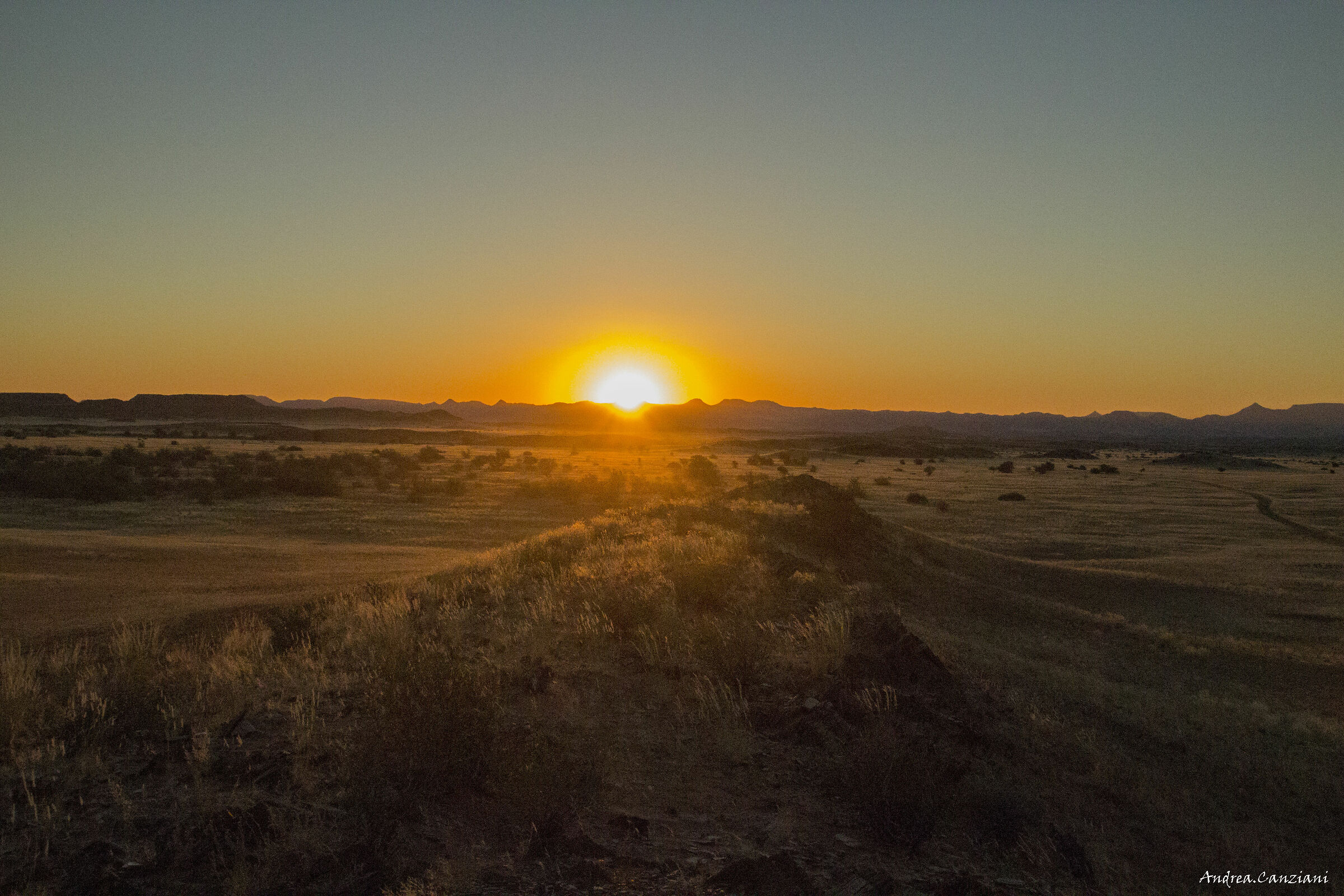 Tramonto in Namibia 2