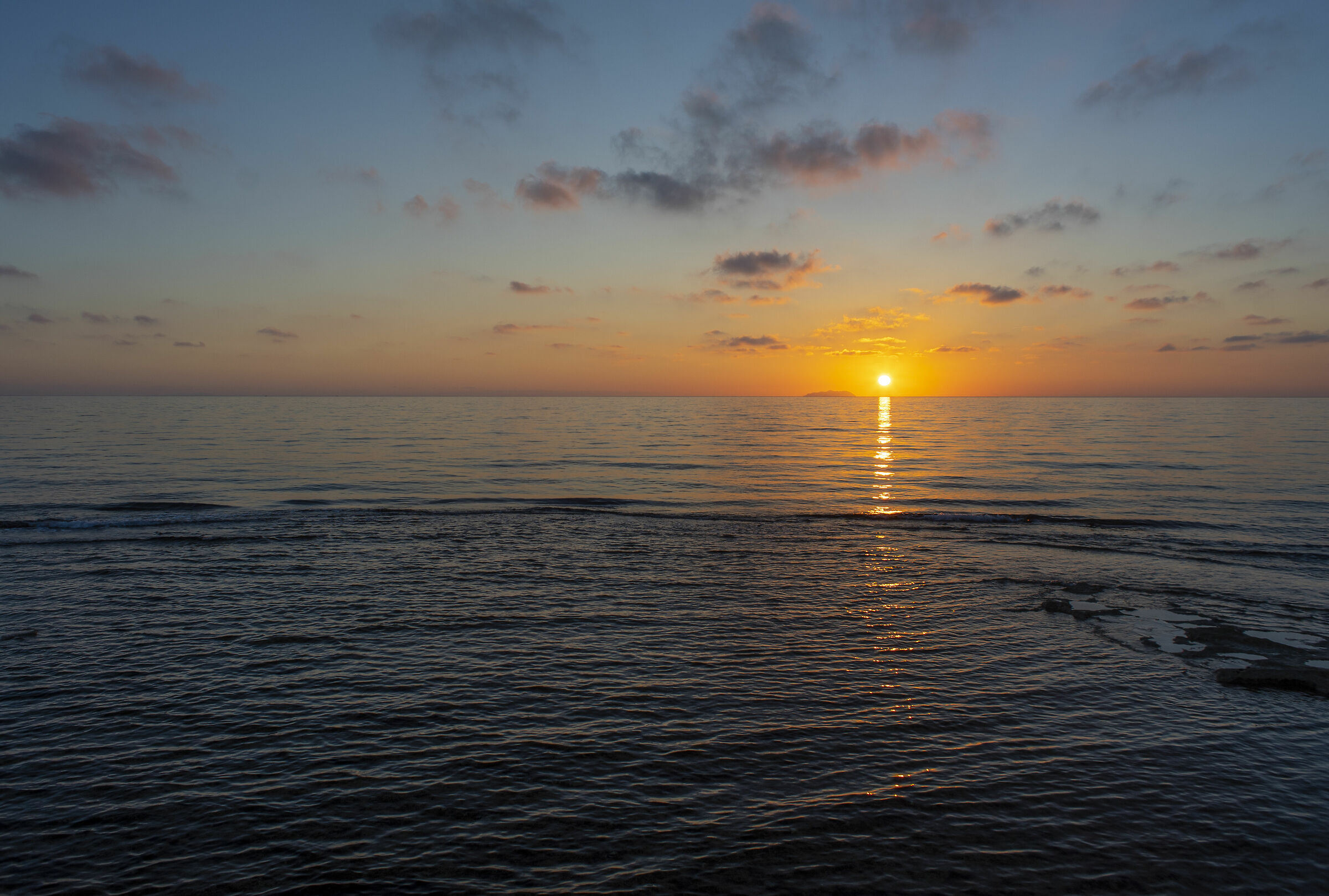 Sunset on the terrace of Livorno