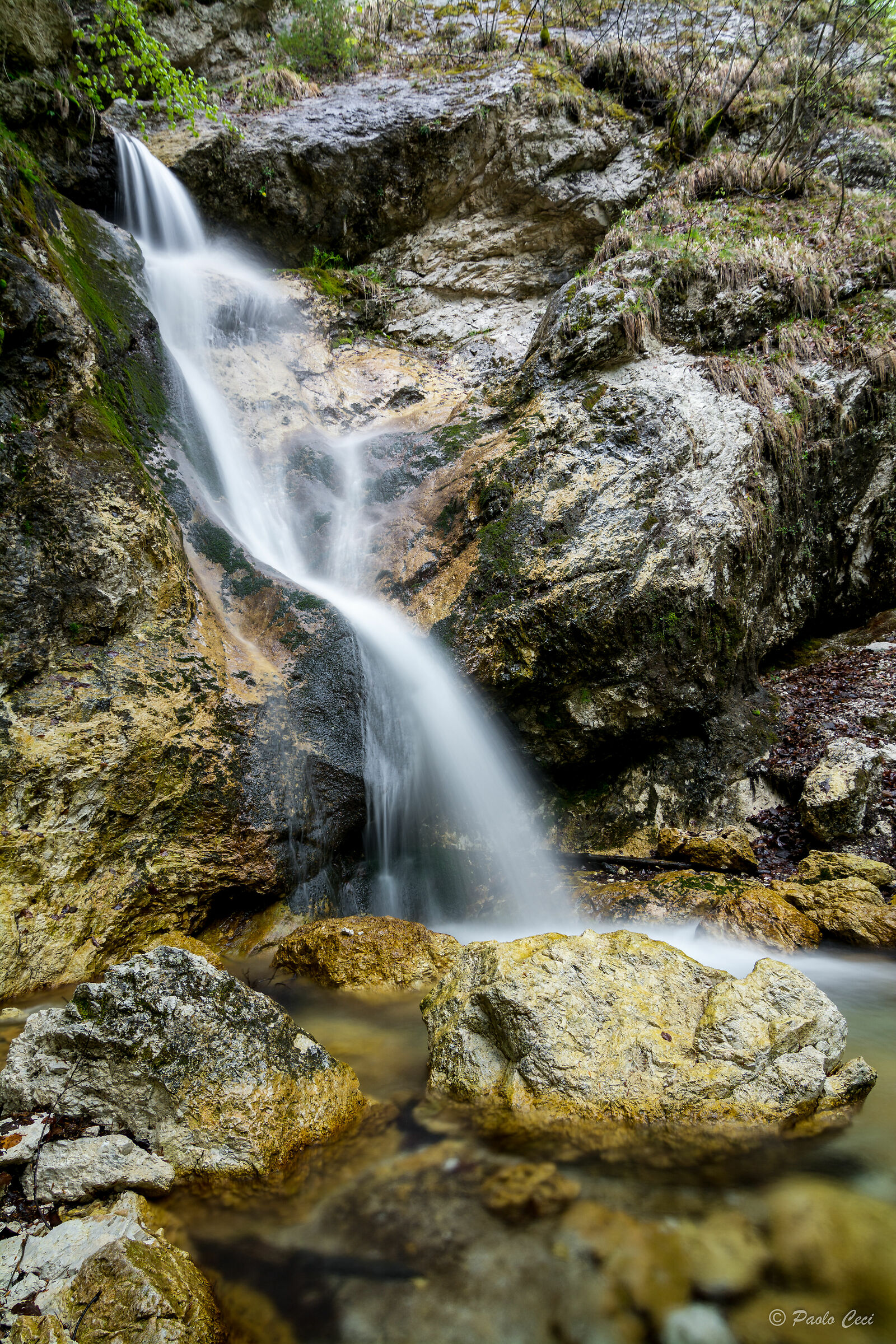 Cascata delle tre cannelle - Camosciara - Abruzzo