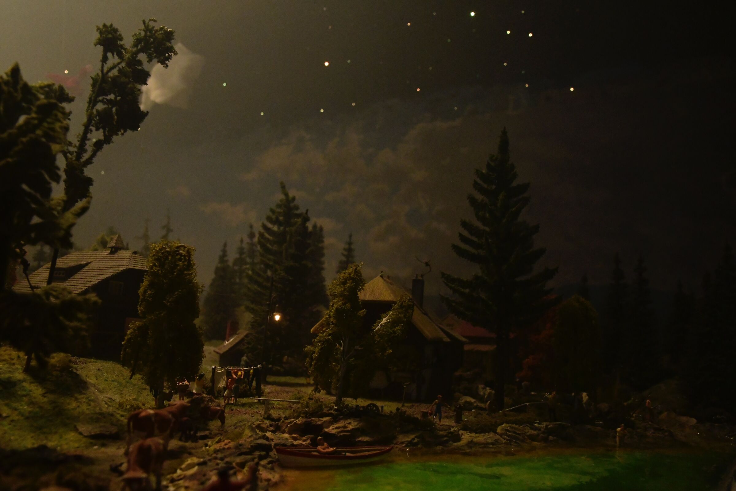 The mountain village My Little World