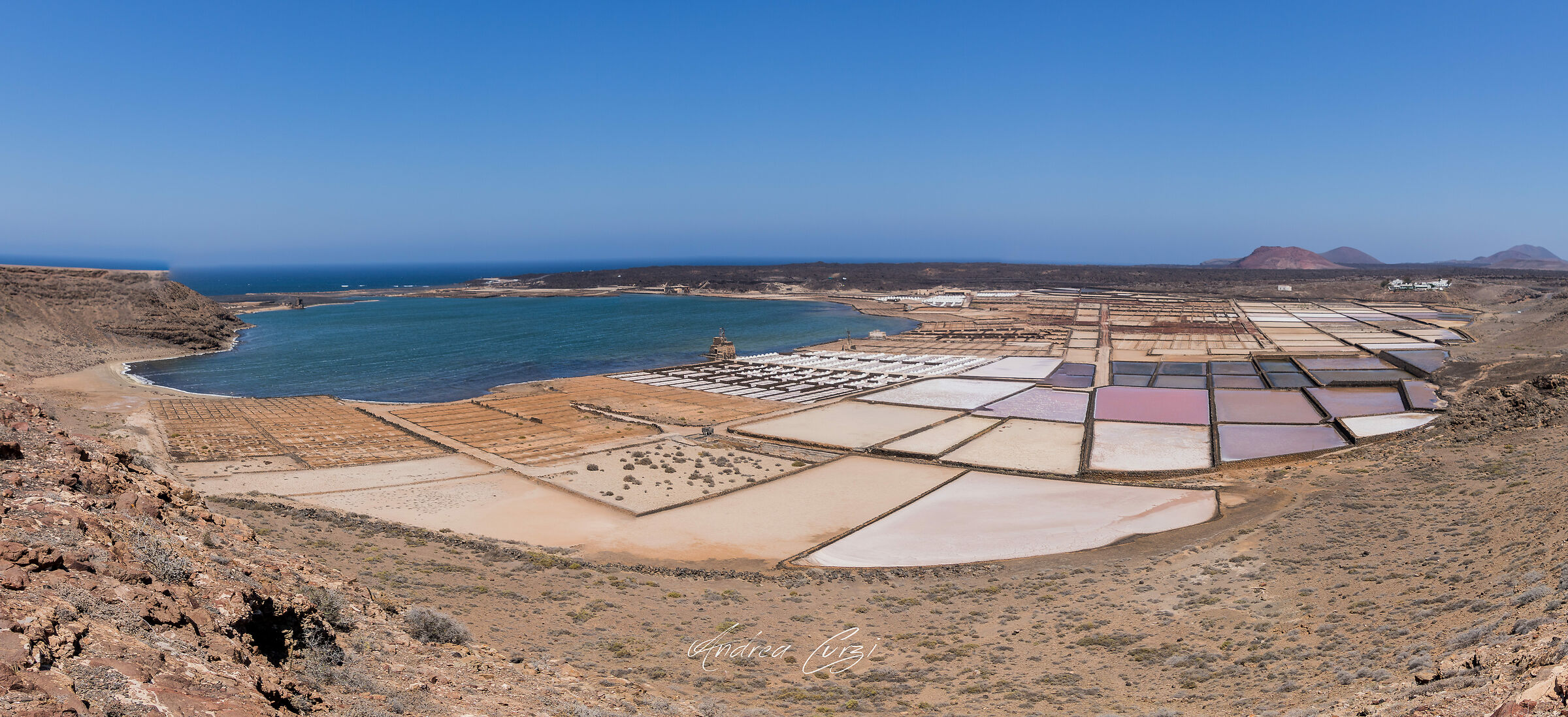 Overview of Saline de Janubio