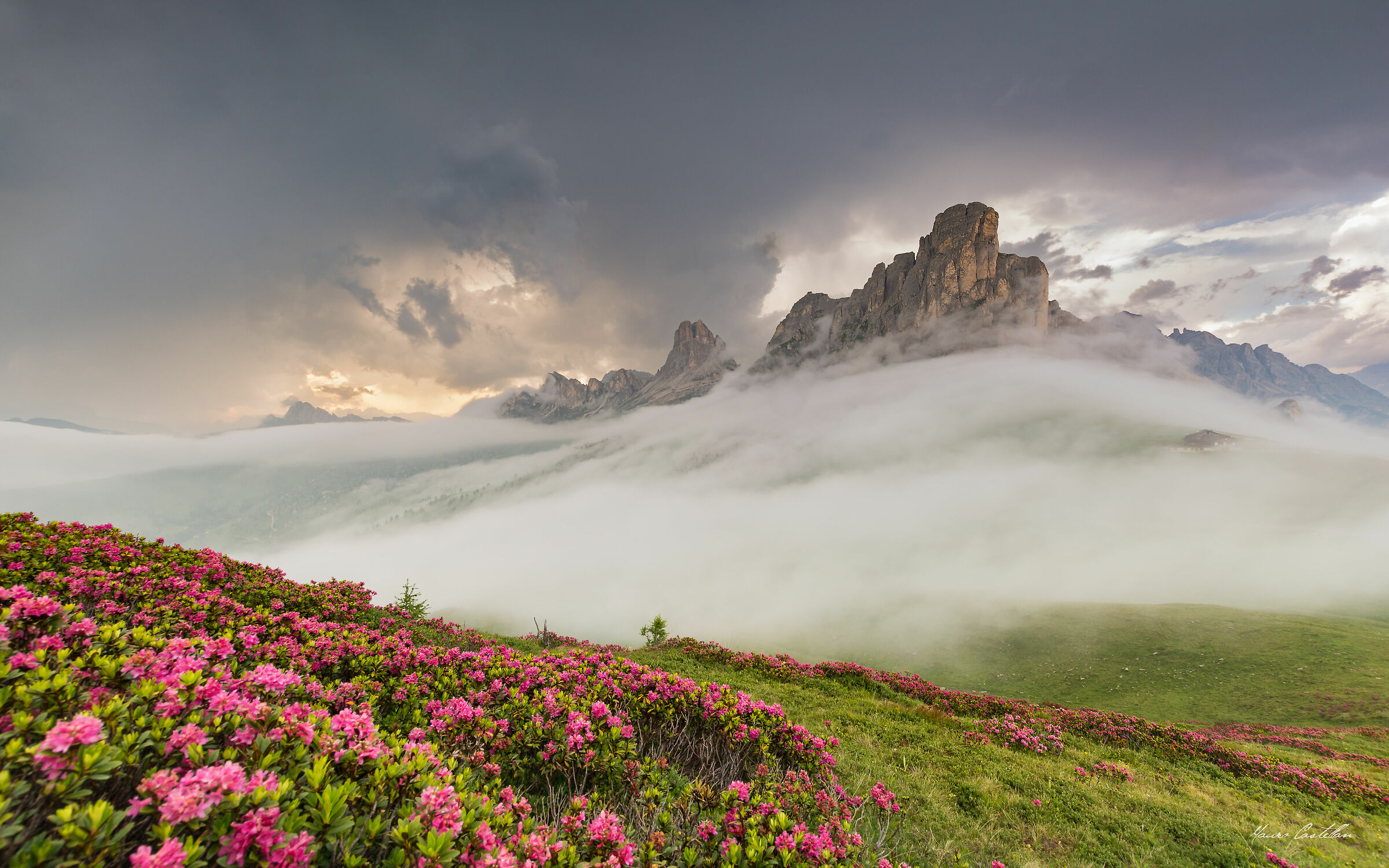 Shrouded in clouds-Giau