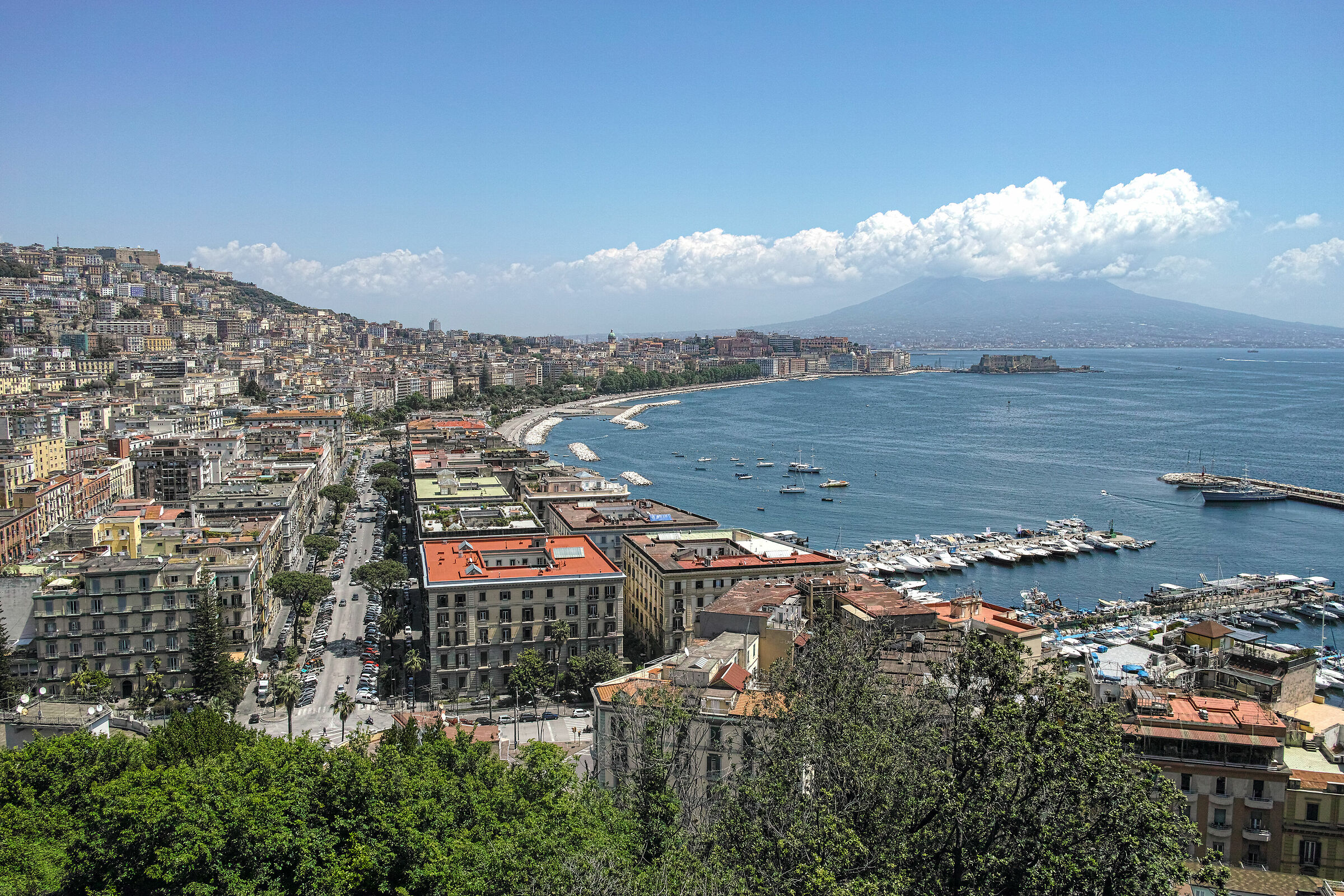 Napoli -vista da S Antonio-Posillipo
