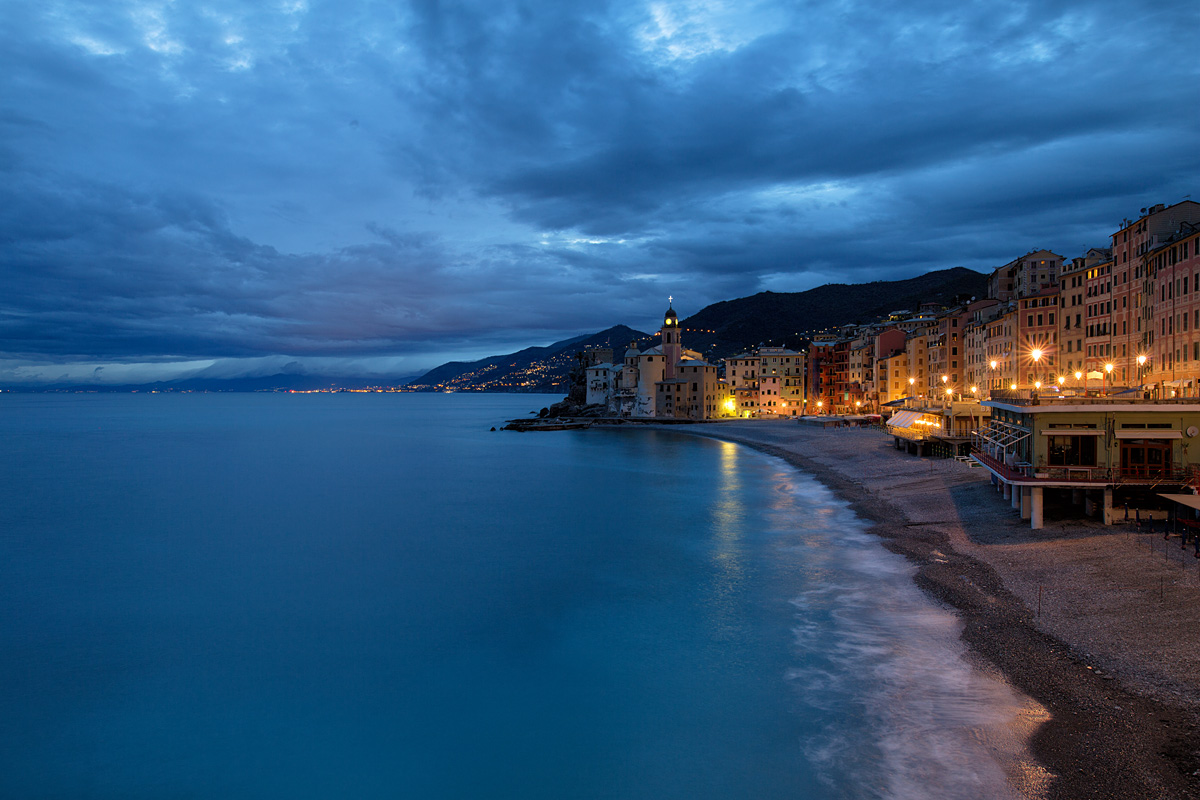 Camogli all'ora blu