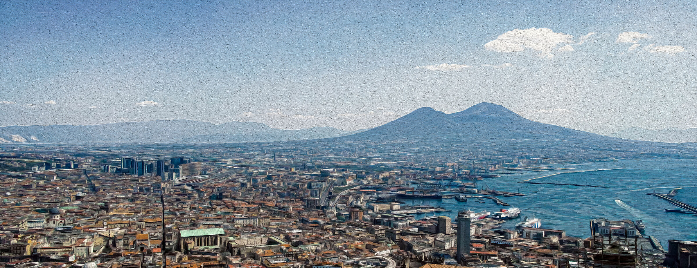 Naples-View from Castel S Elmo