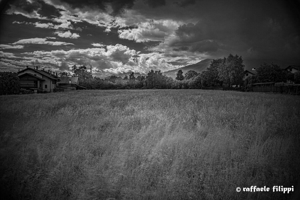 Nubi minacciose sulle pendici del Mombarone - Infraross