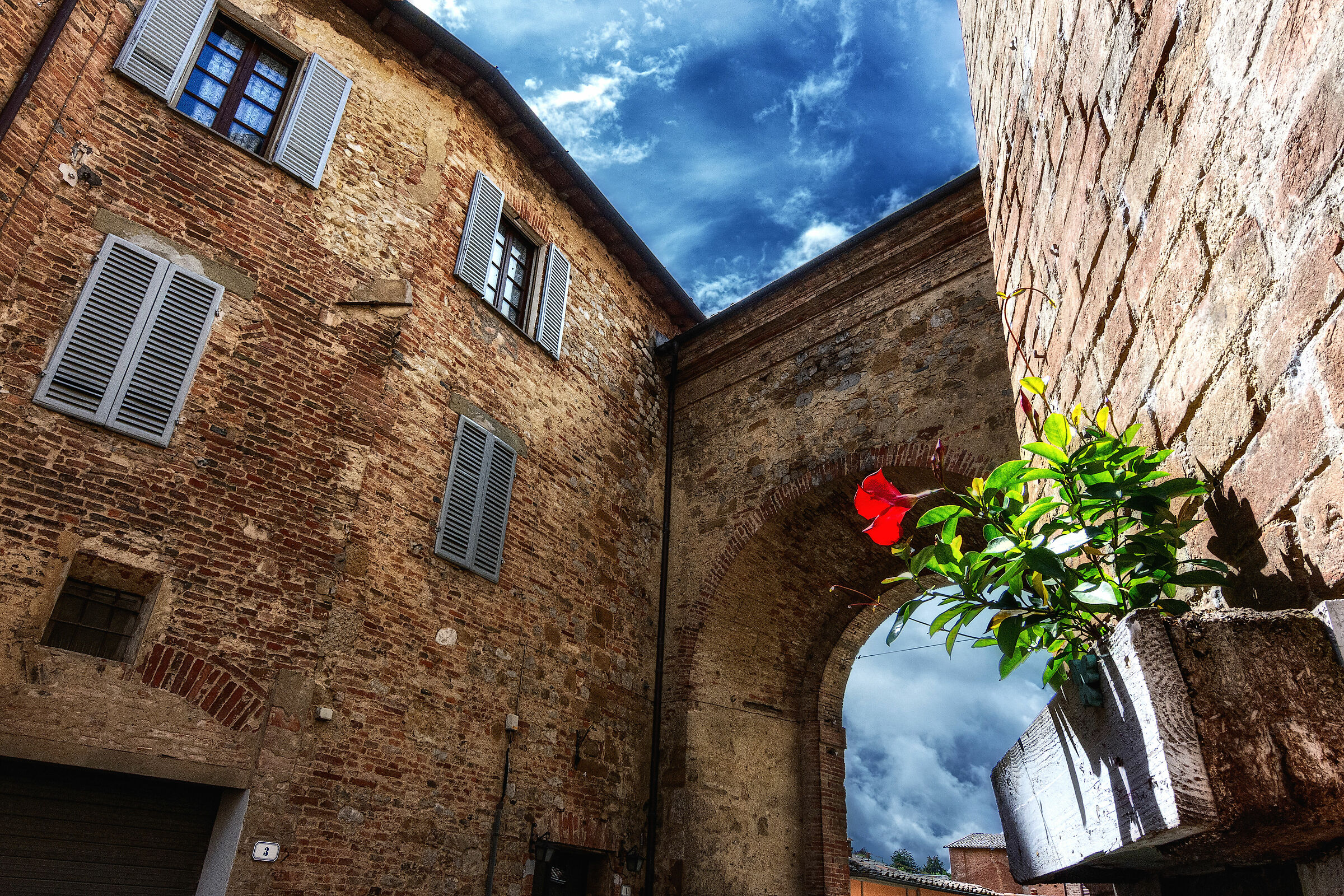 citta' della pieve (pg) una porta