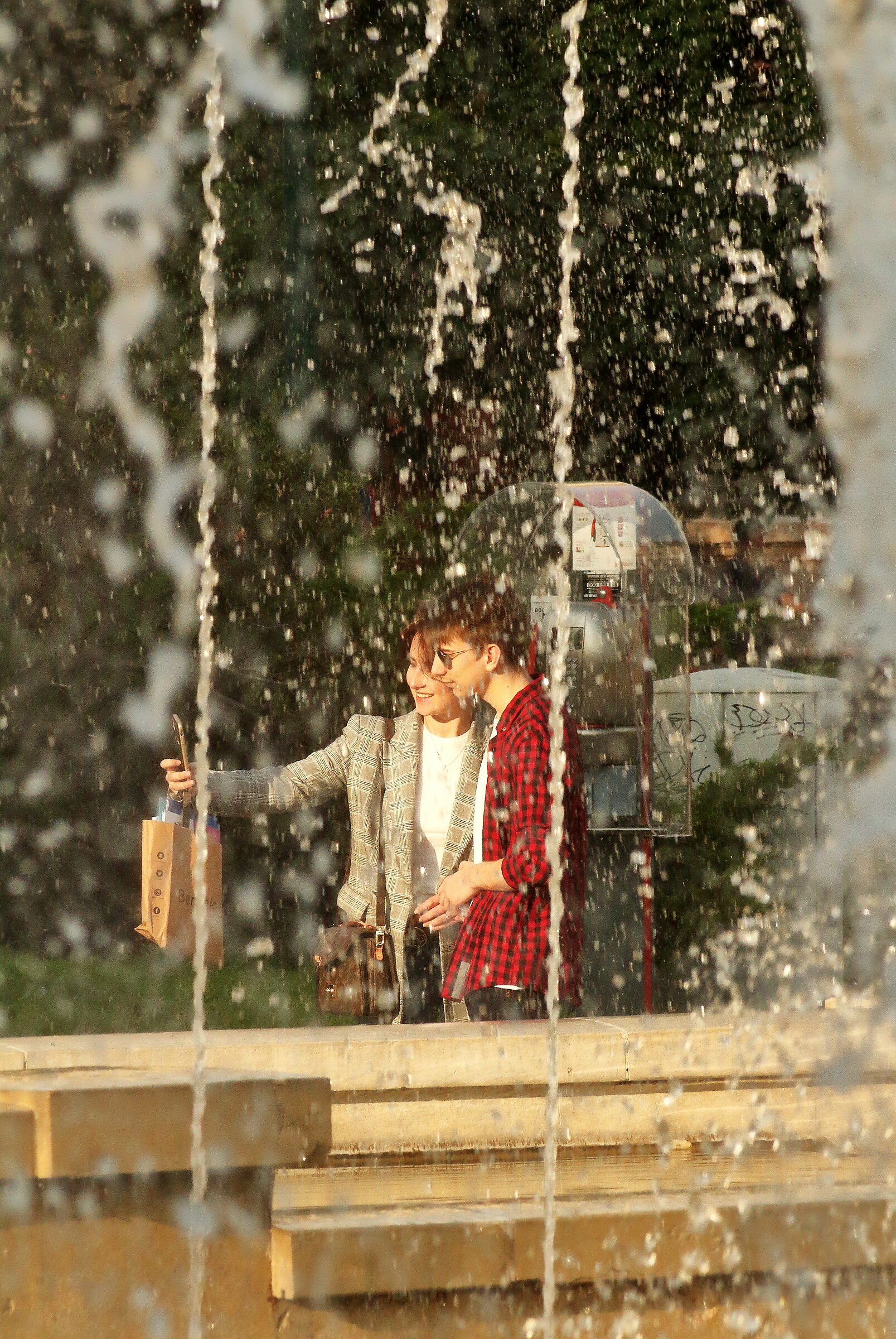 Un selfie al castello sforzesco