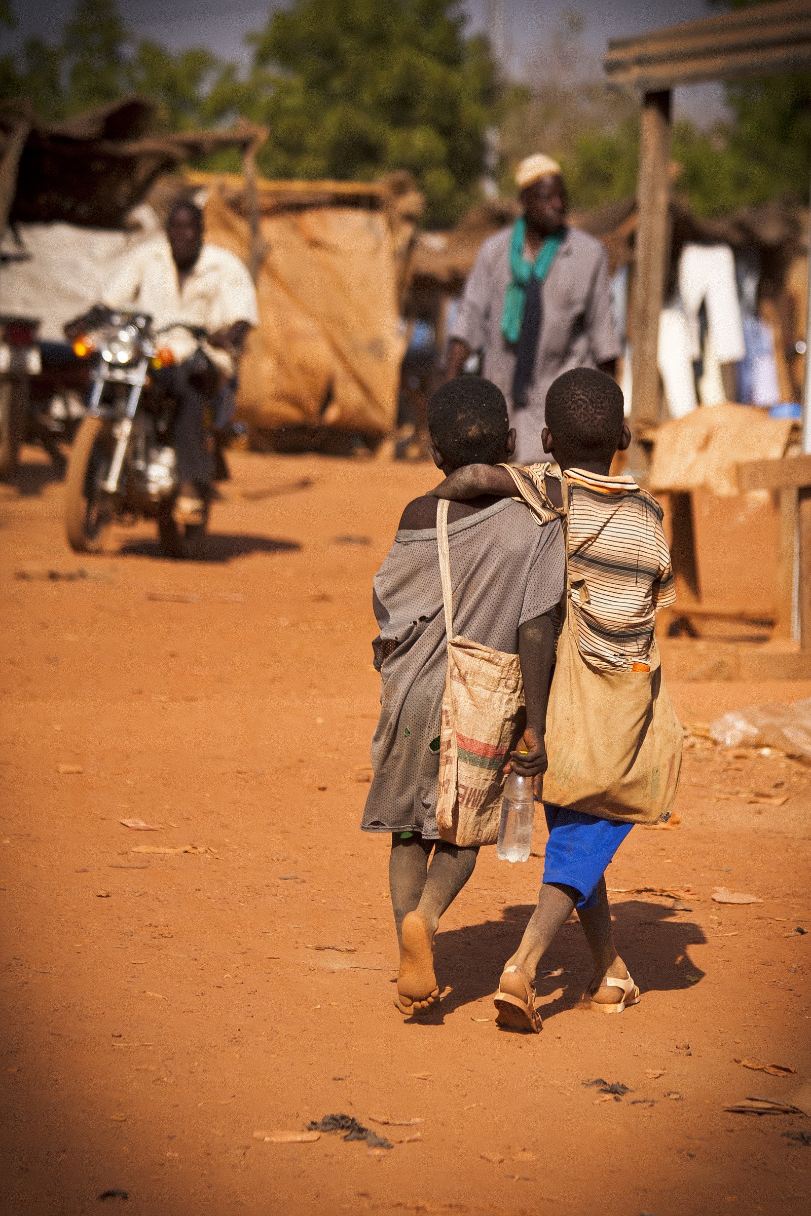 Due amici al mercato...