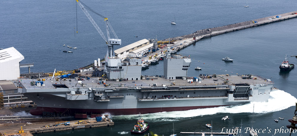 The launch of the "Trieste"