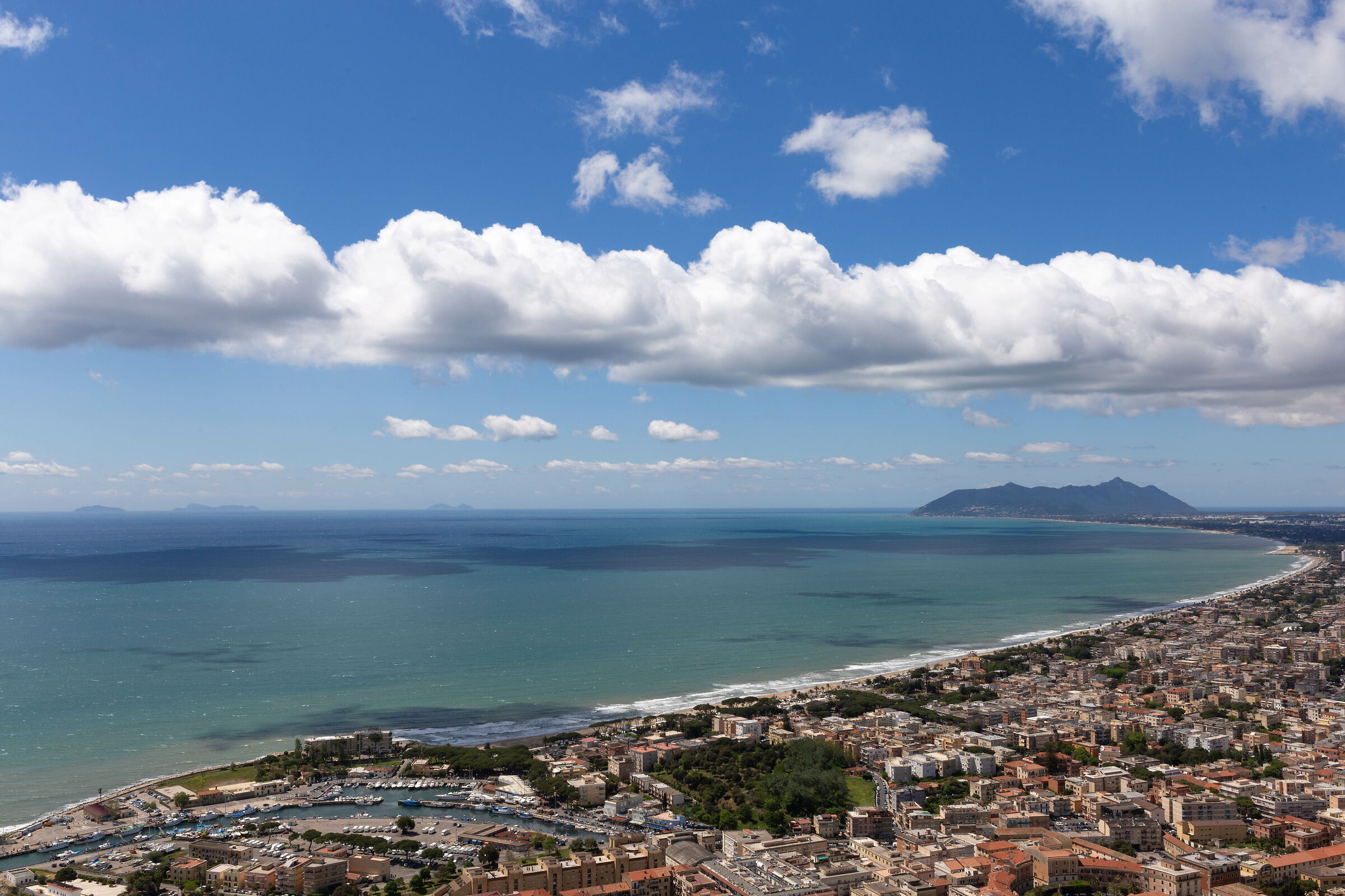 Terracina-View from the Temple of Jupiter