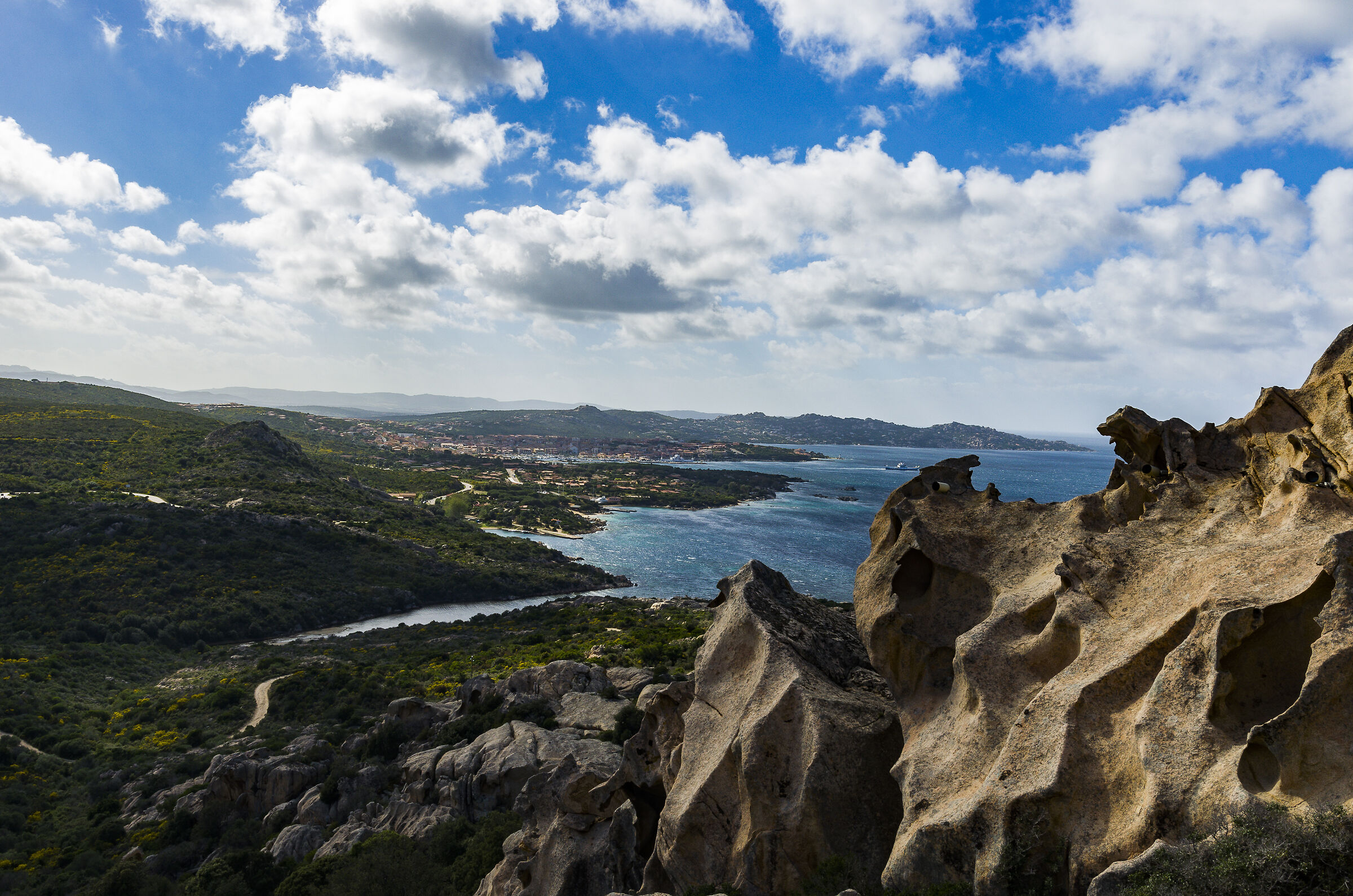 Palau from Bear Rock