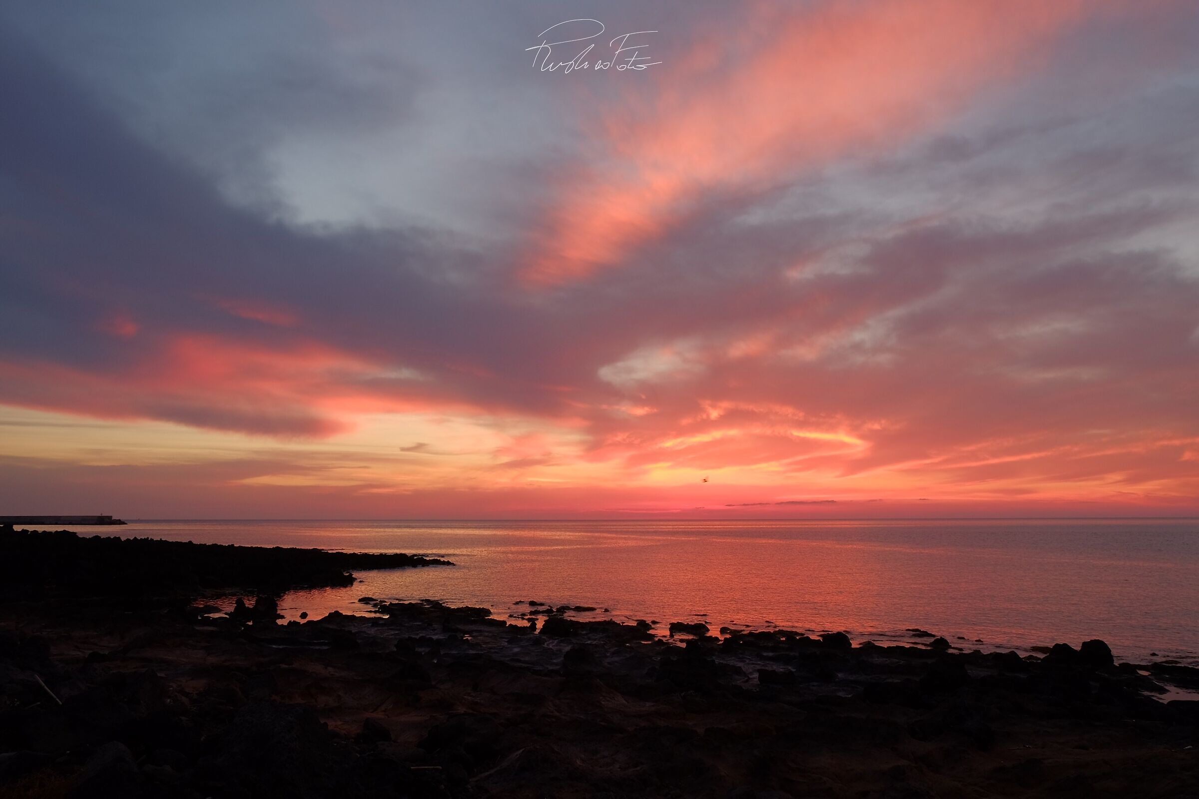 Infuocato Tramonto Pantesco