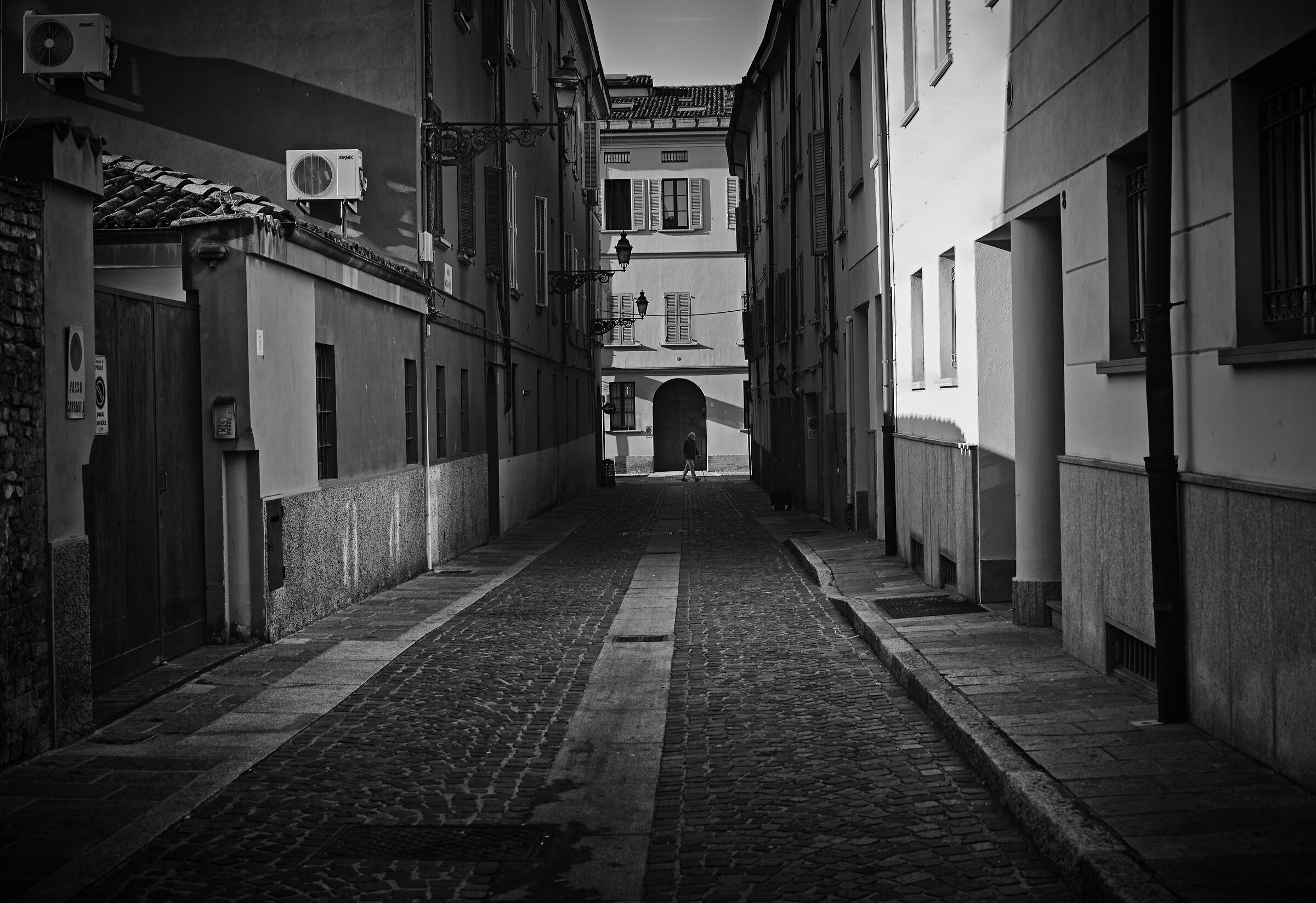 In the alleys of Parma