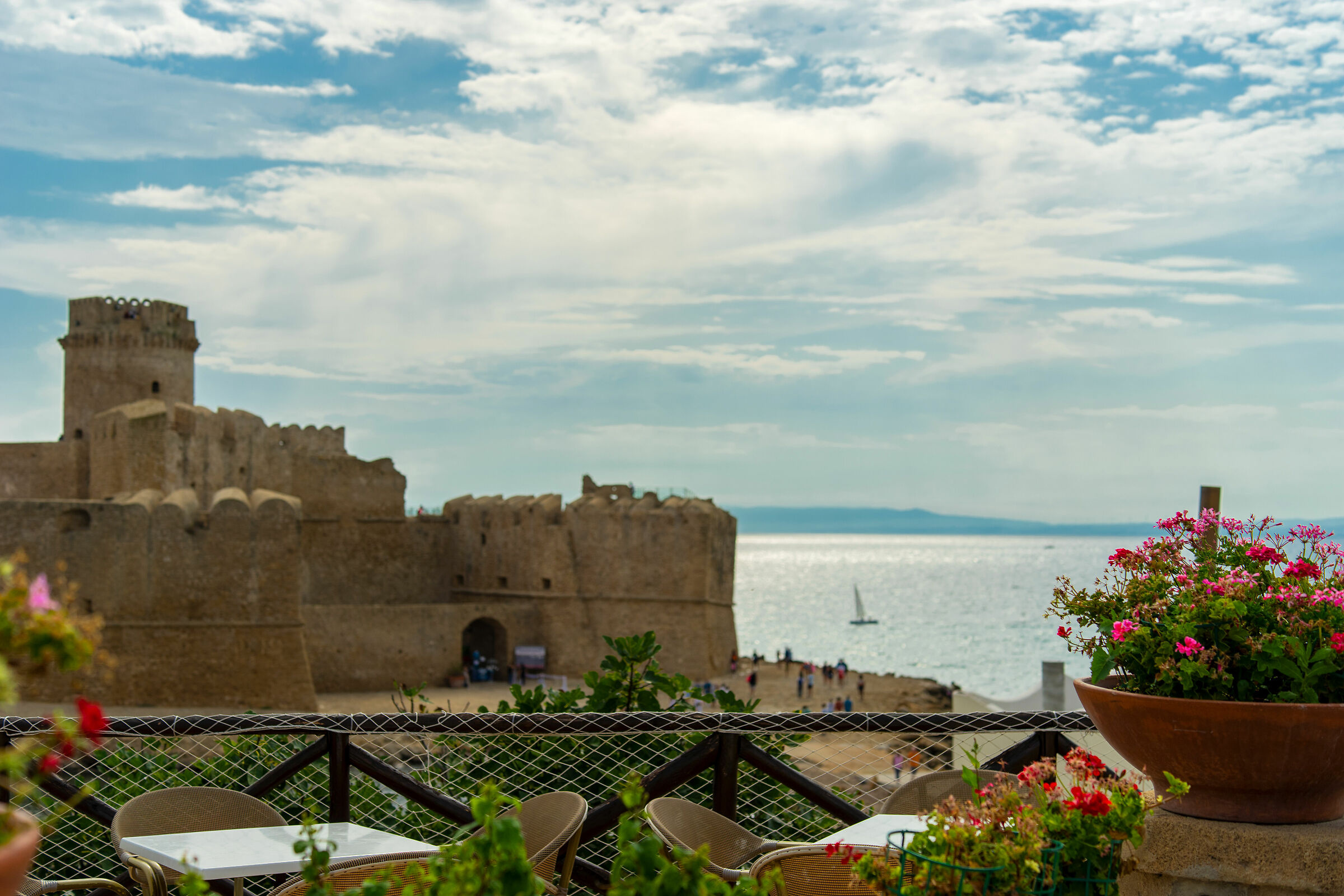 Terrace in Le Castella