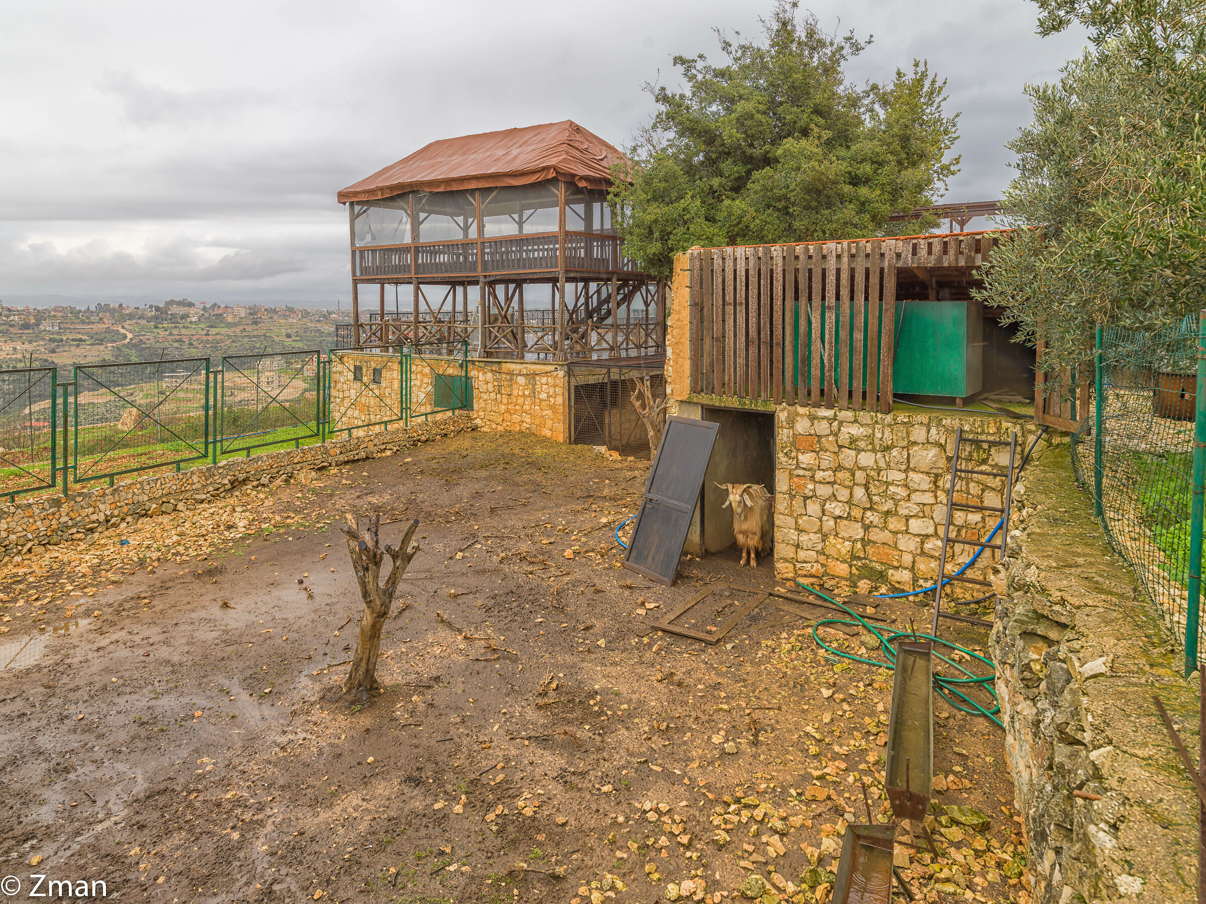 The Gazebo and the Goats Den