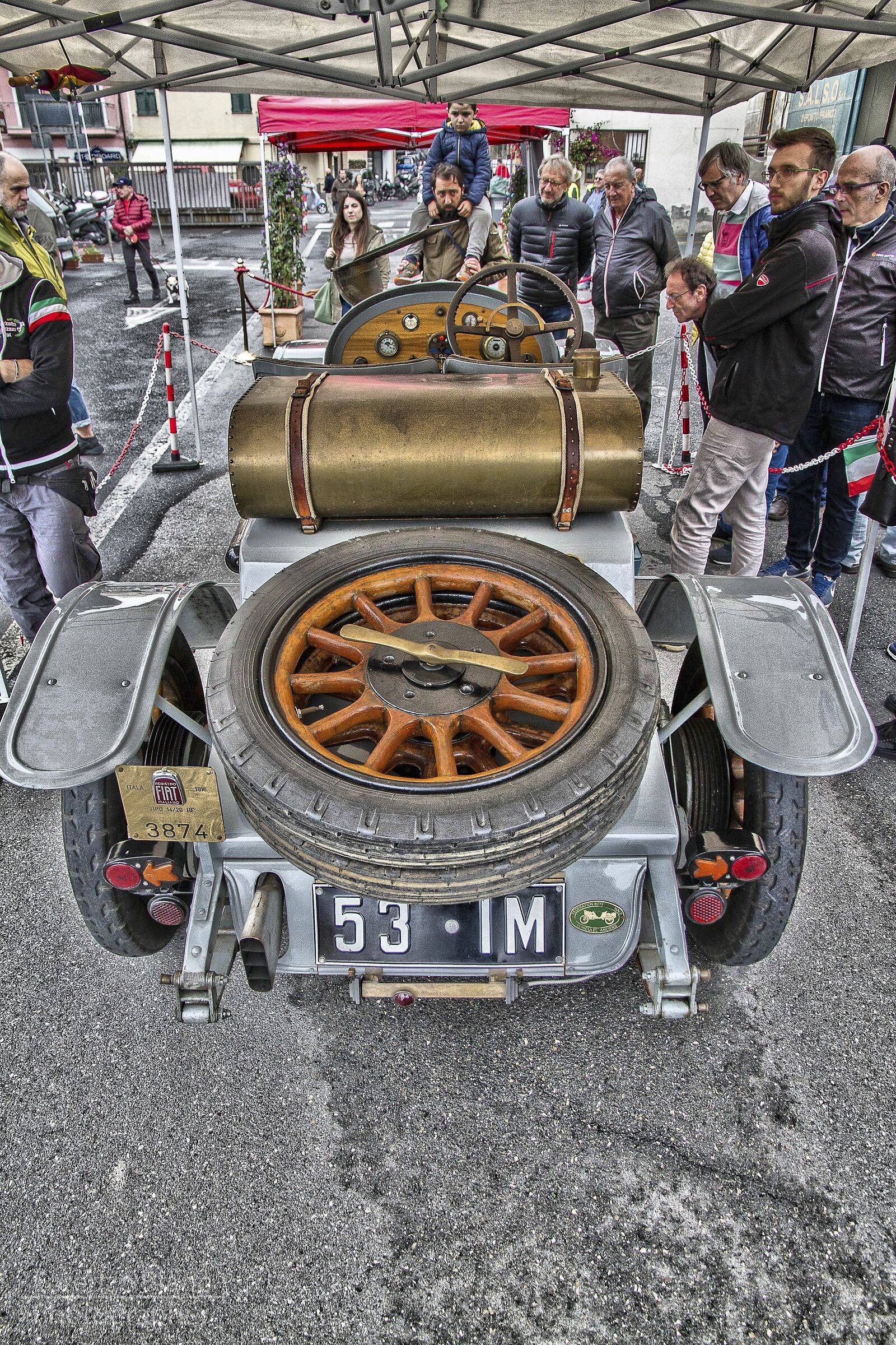 itala (una dei tre esemplari ancora in funzione) retro