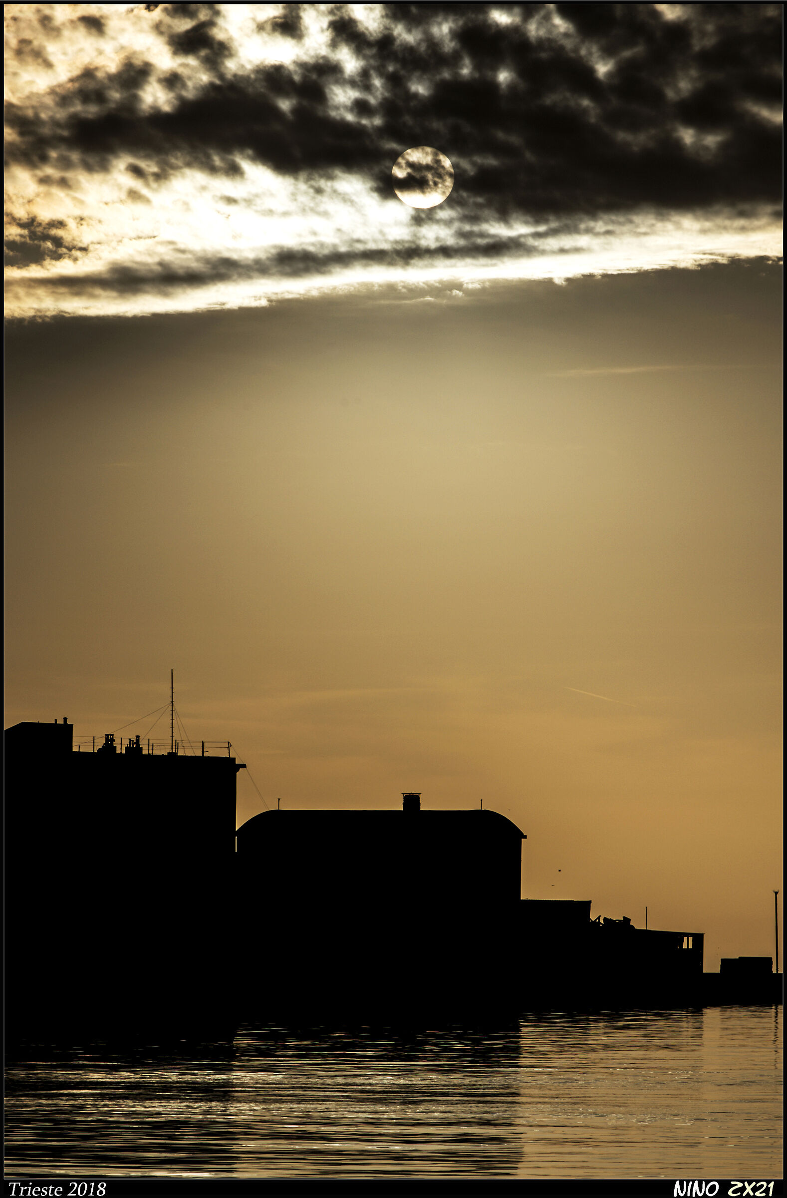 Falls in the evening