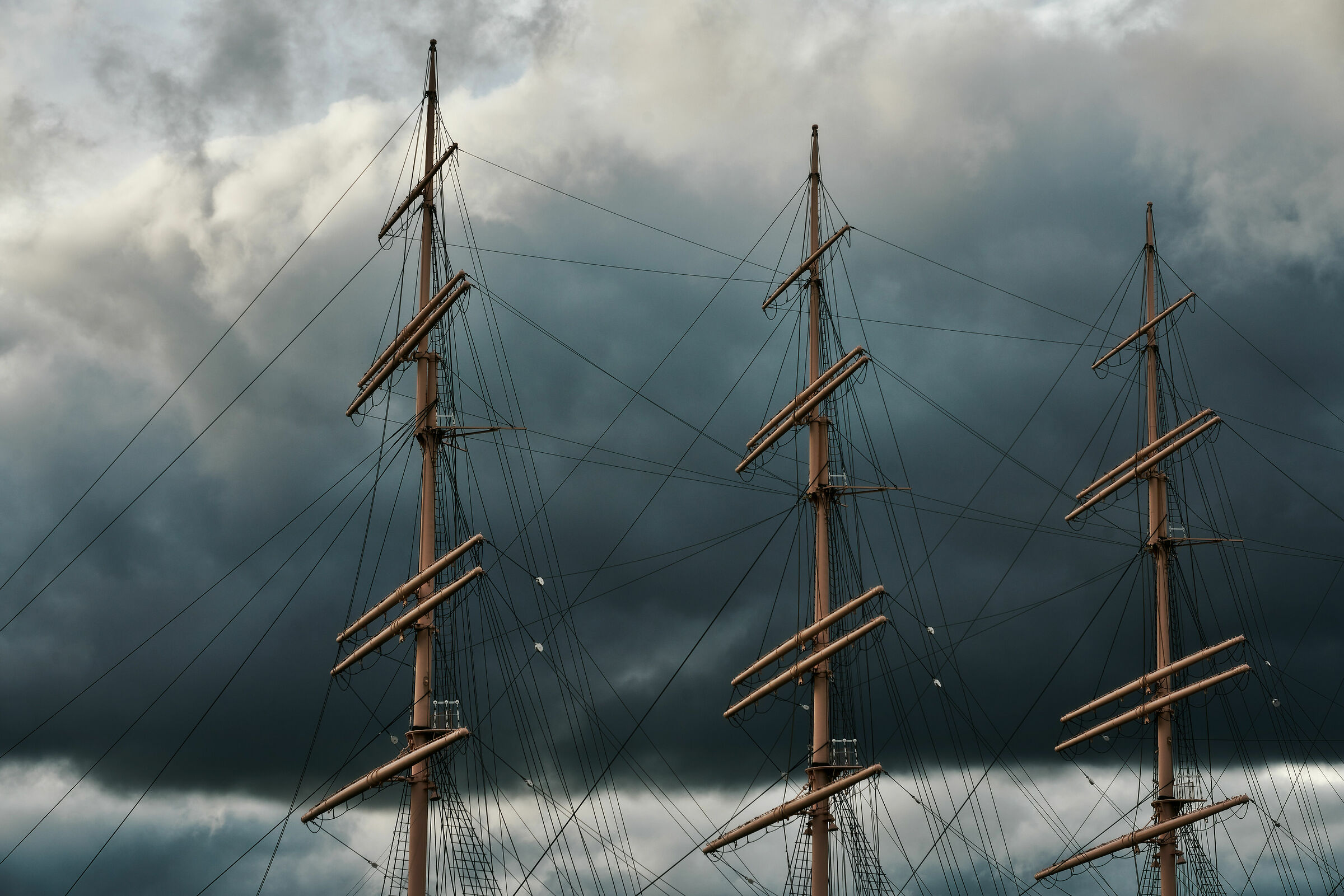 Ropes, trees and clouds