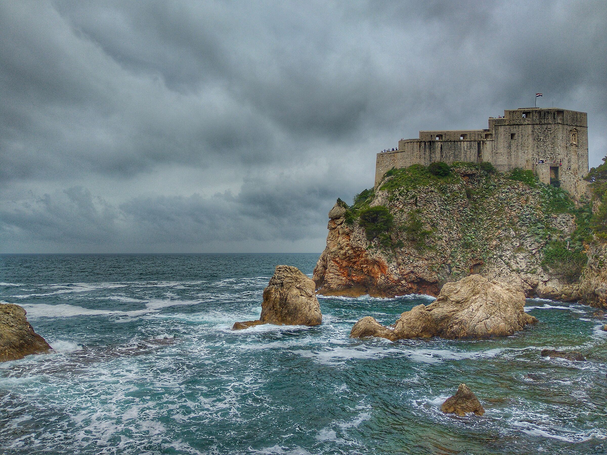 Fort Lovrijenac in Dubrovnik West harbour