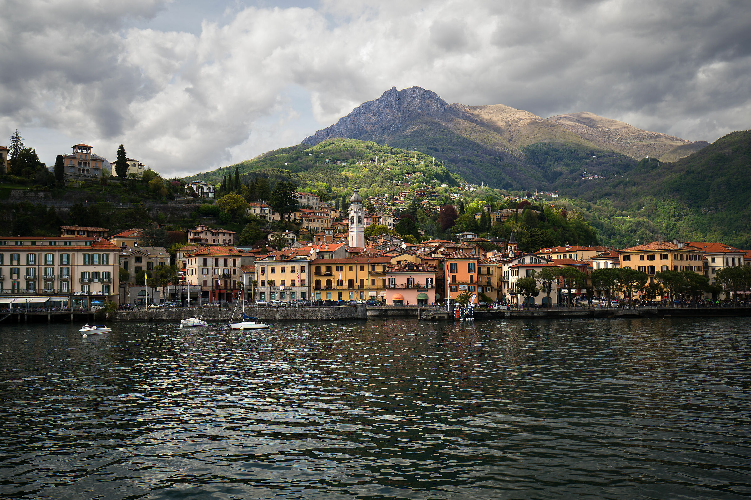Menaggio at the port