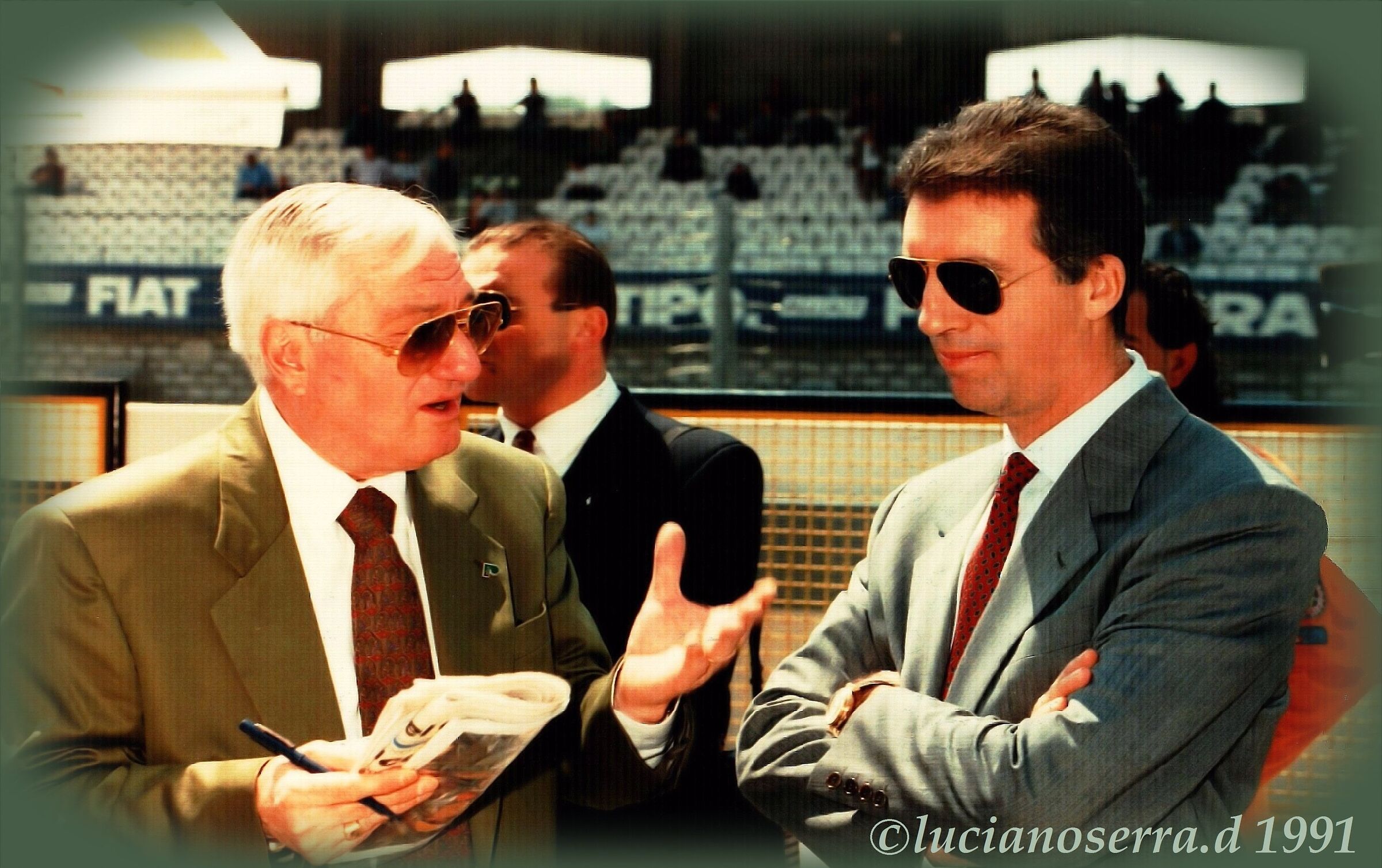 Ezio Pirazzini and Piero Ferrari-1991