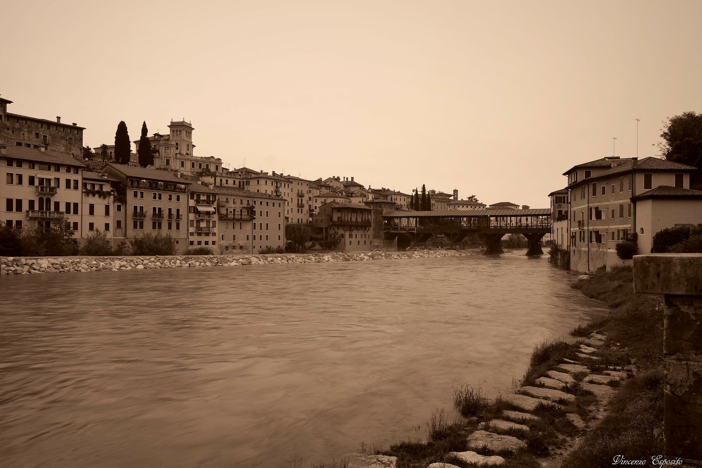 Bassano at dusk