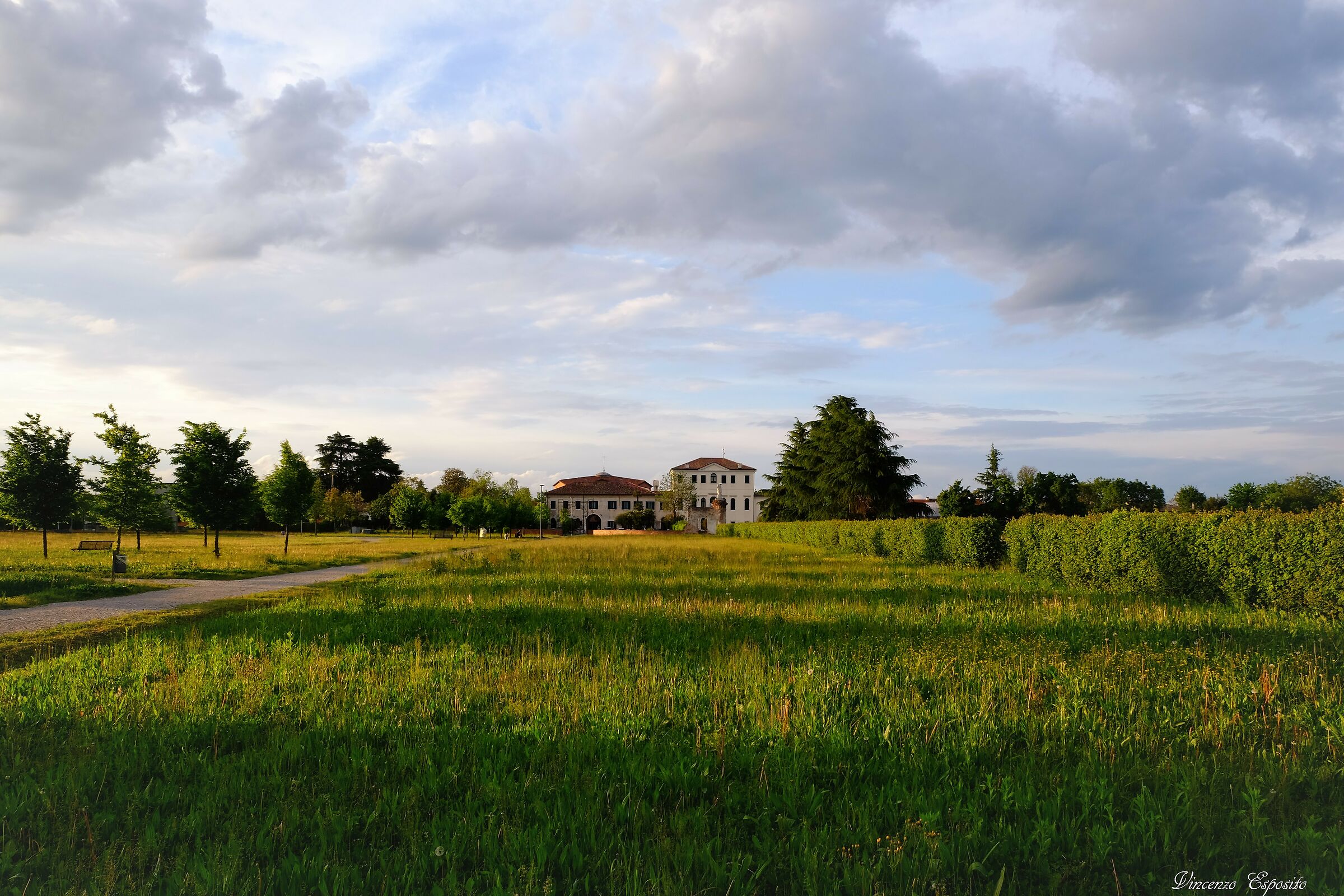 Villa Baglioni View from its park