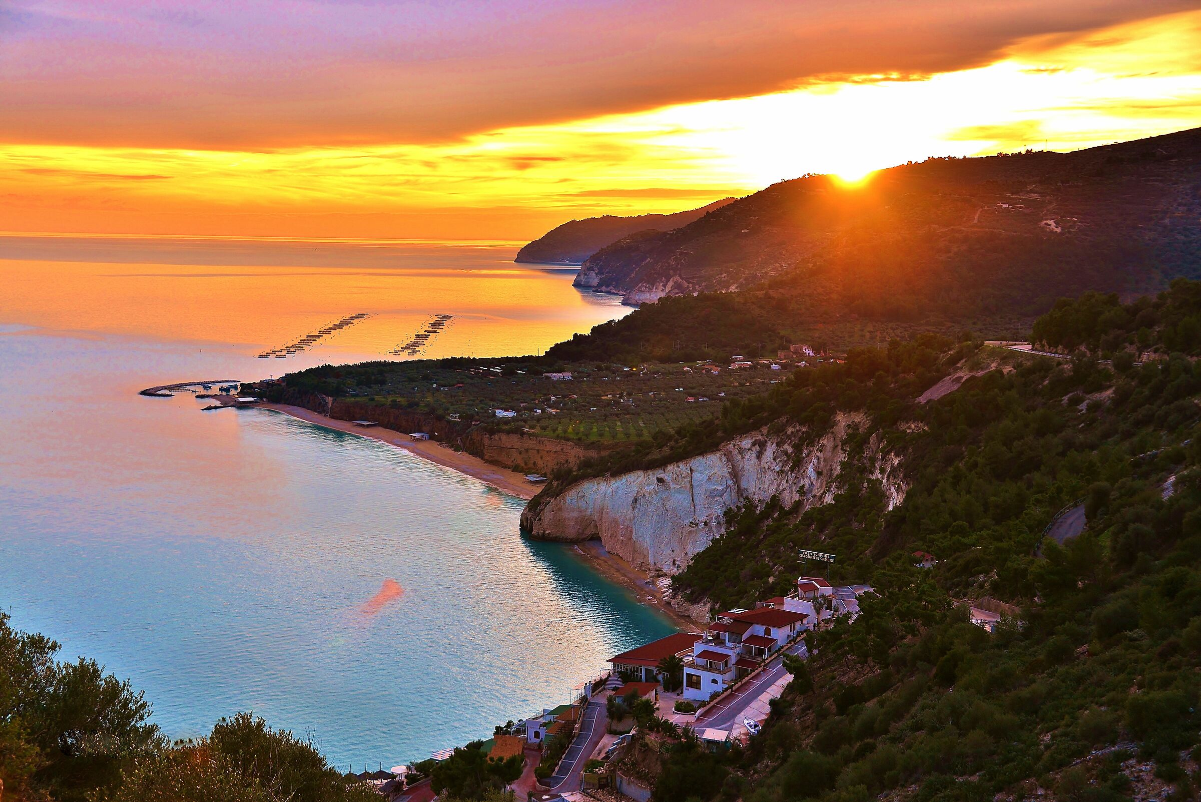 Gargano, un tramonto........