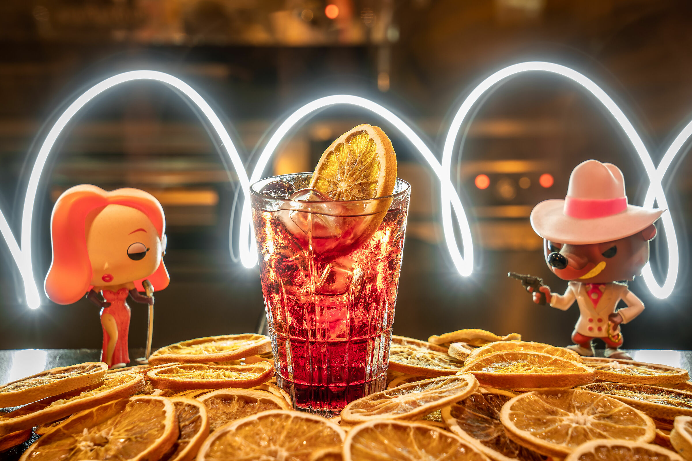 Light painting-Boulevardier-Vanilia Bologna