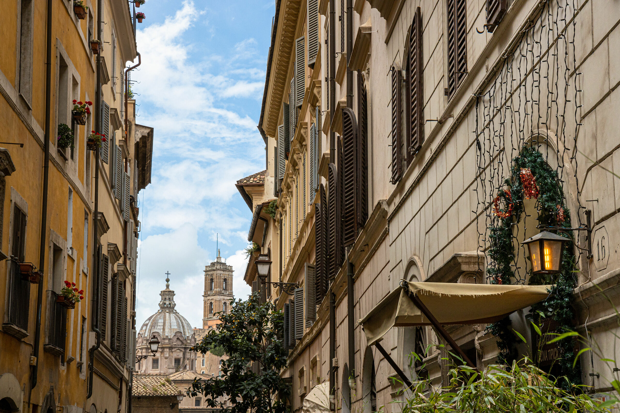 Walking through Rome