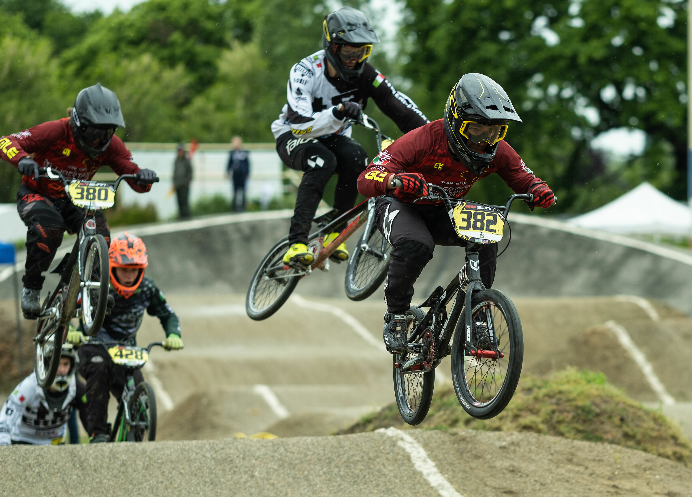 BMX in tussle