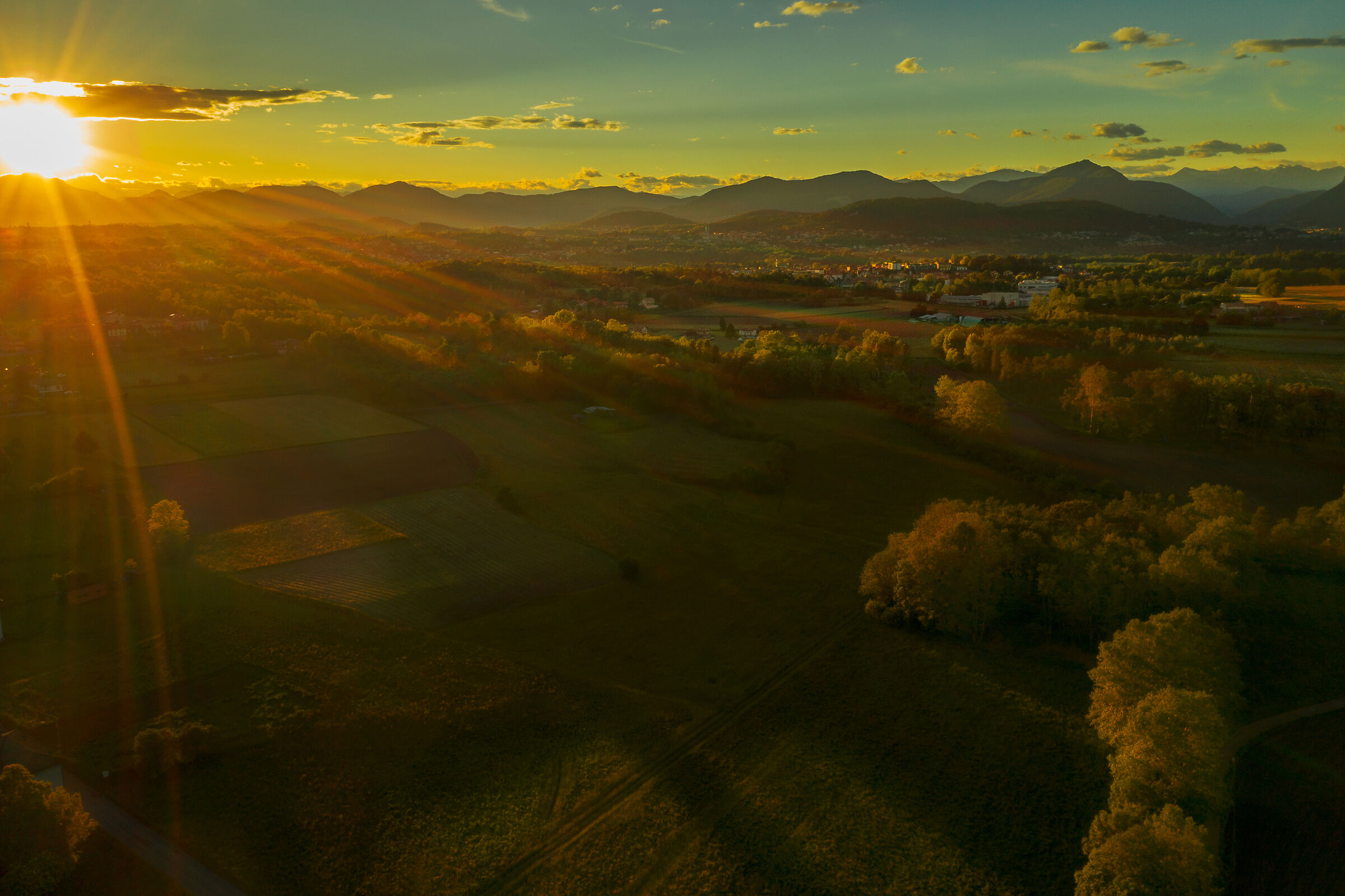 Chasing the sunlight