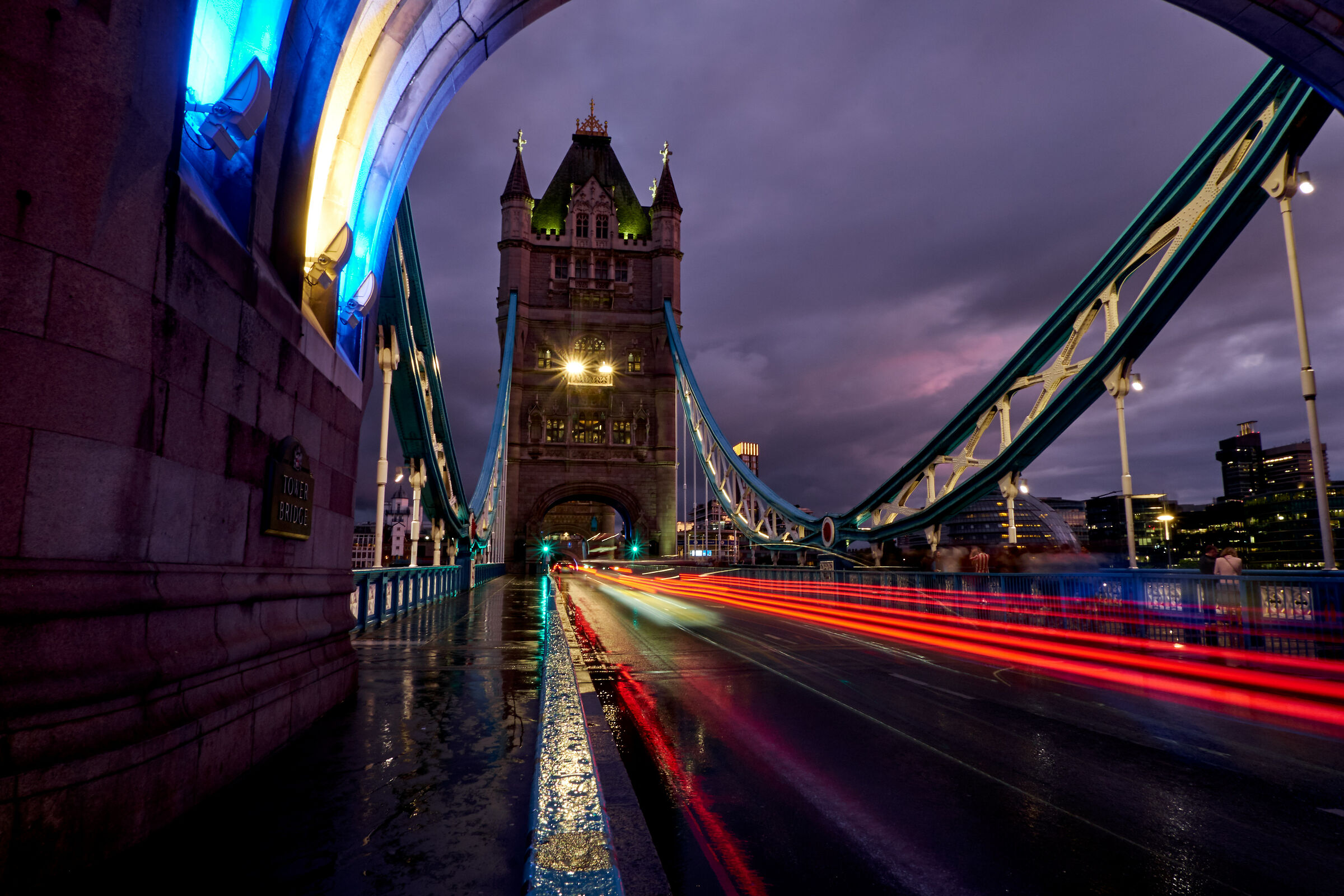 Tower Bridge by night