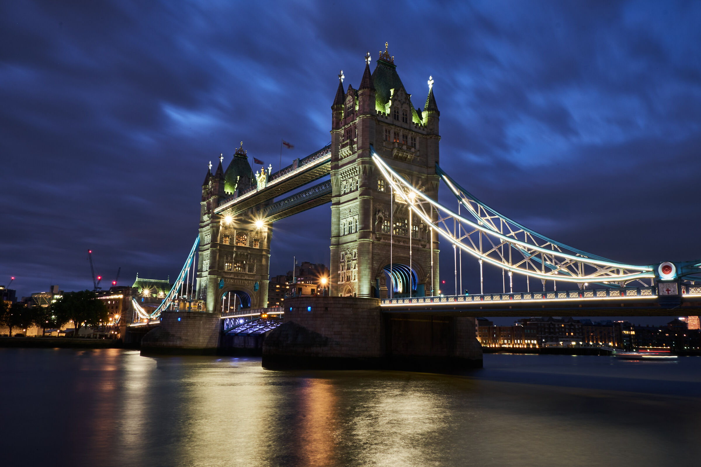 Tower Bridge by night