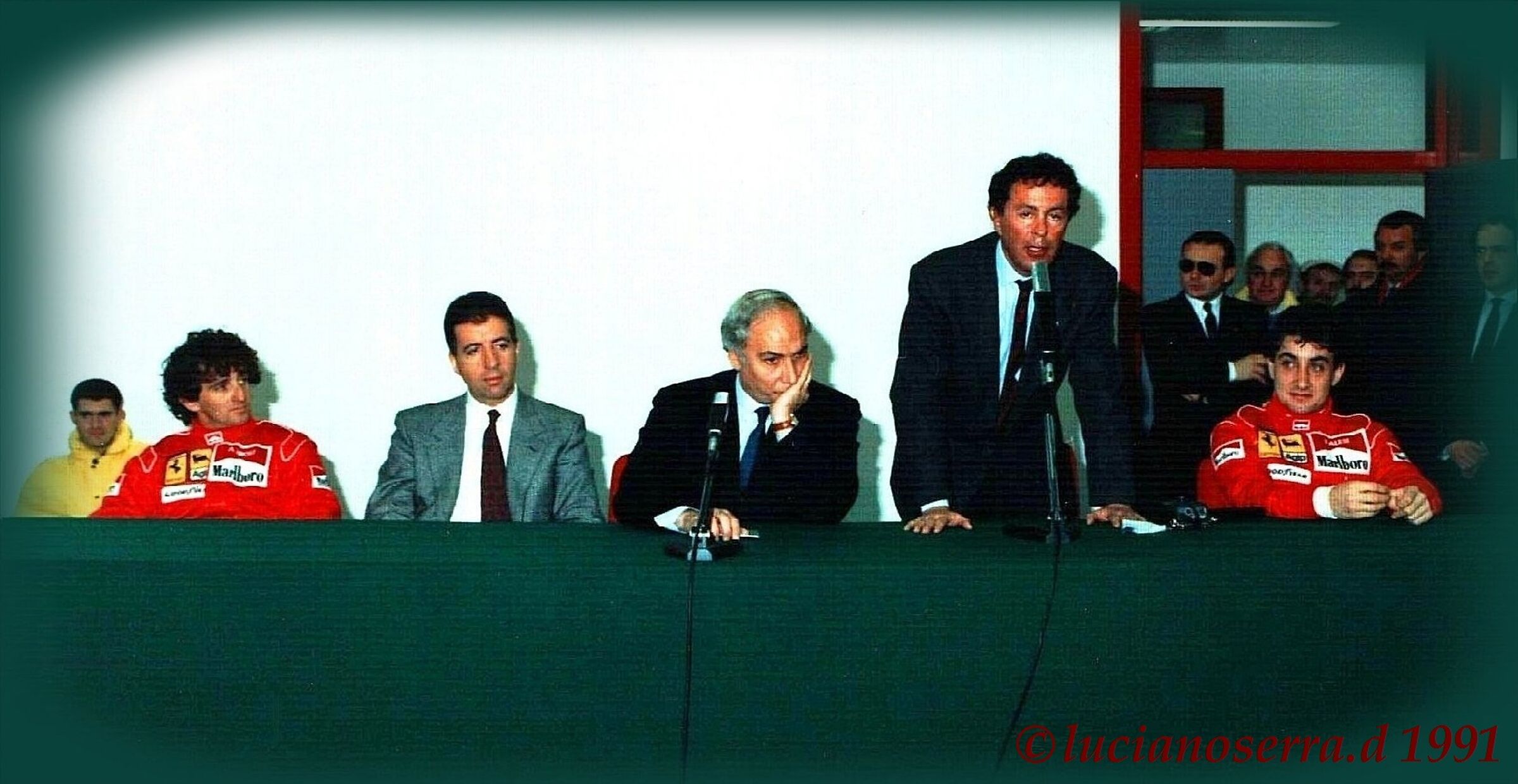 Formula 1 New Ferrari presentation for the 1991