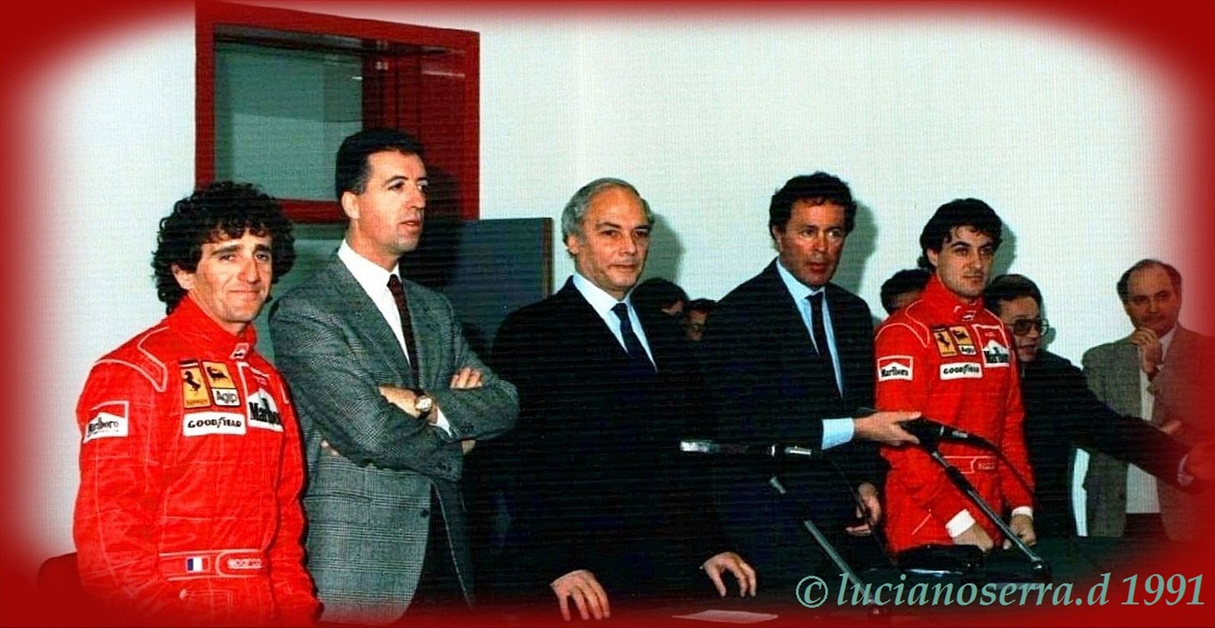 Formula 1 New Ferrari presentation for the 1991