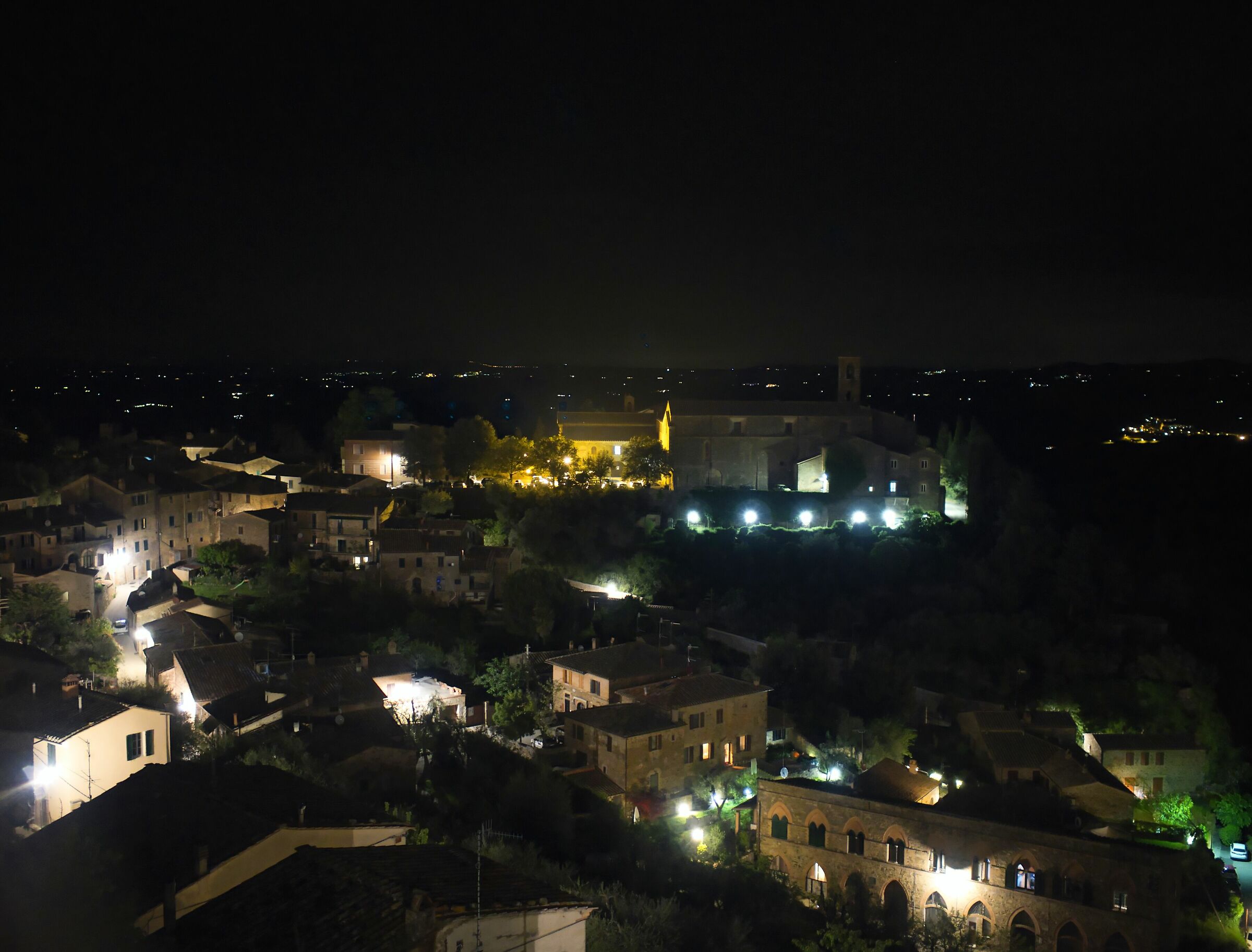 Night in Montalcino