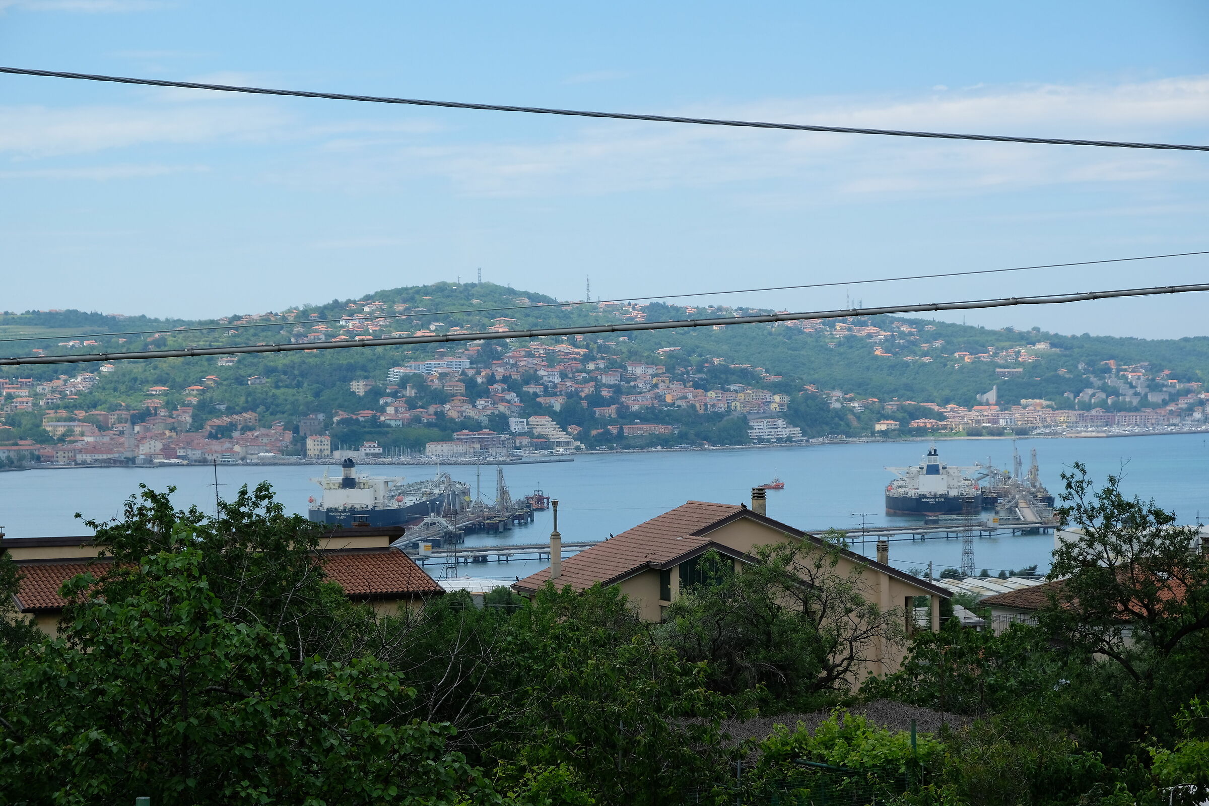 Oil tankers Unloading