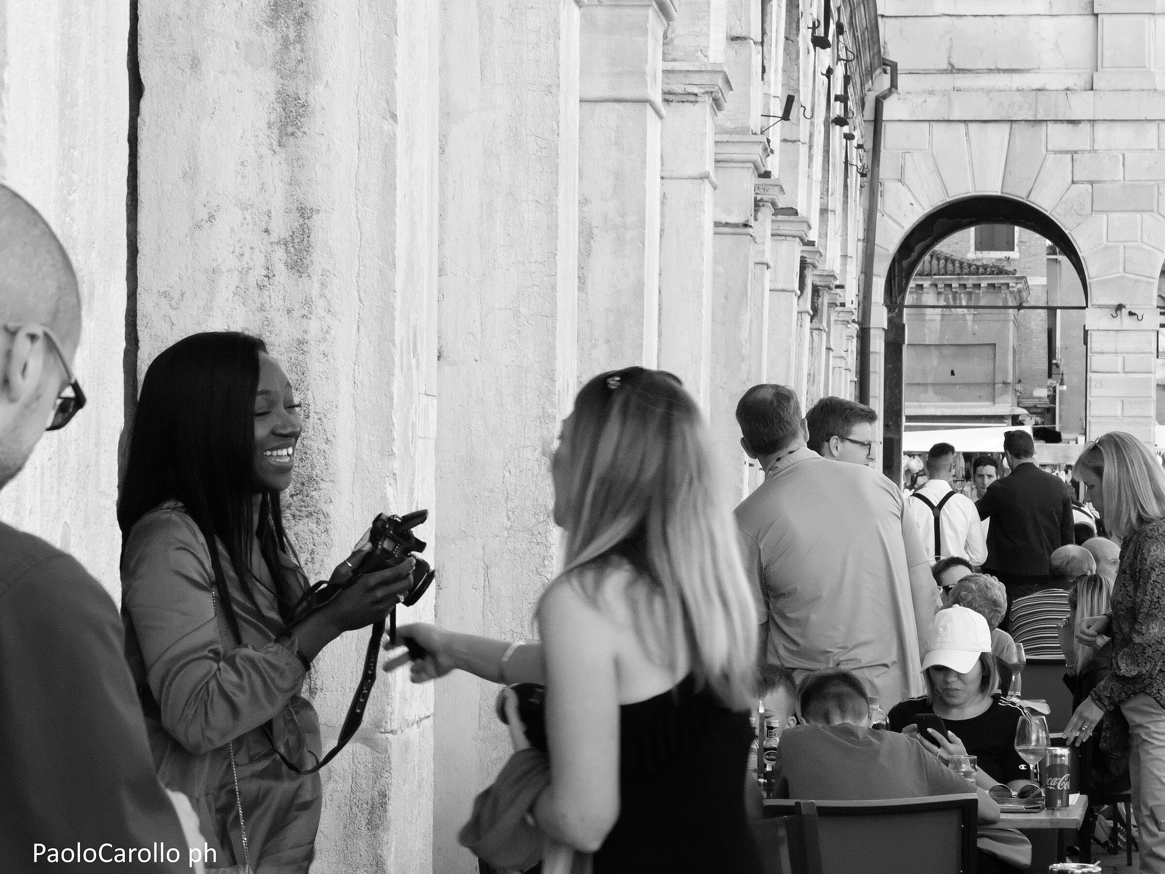 La fotografa inglese a Rialto