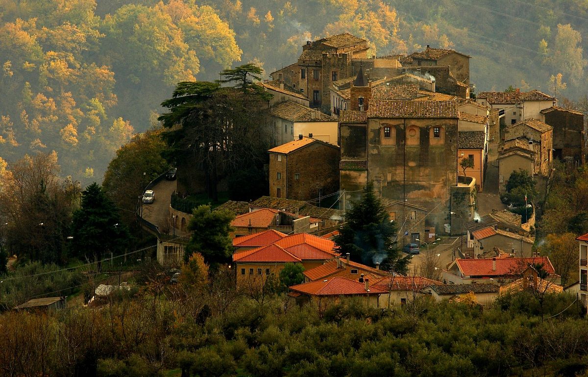 Appignano-Te-Borgo medioevale.